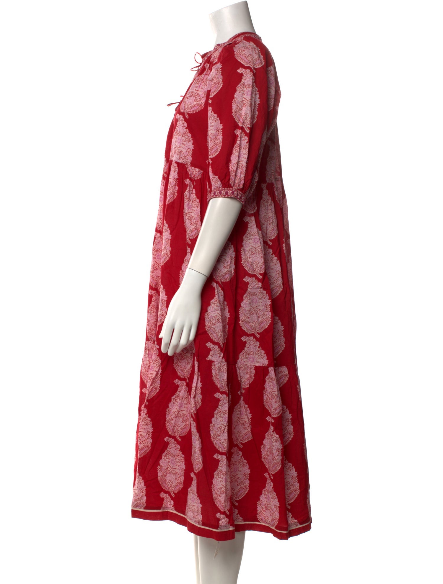 Matta Printed Midi Length Dress