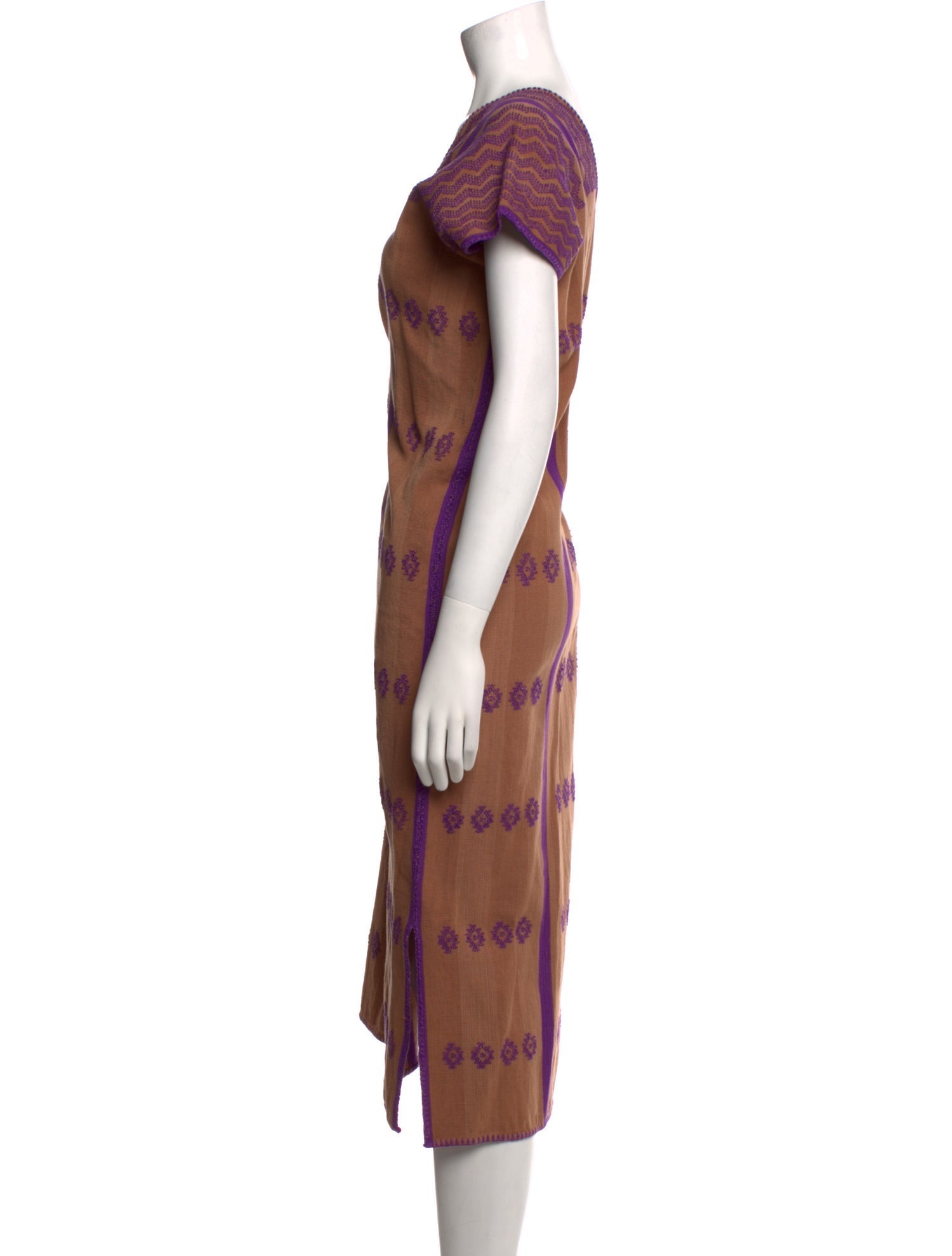 Matta Printed Long Dress
