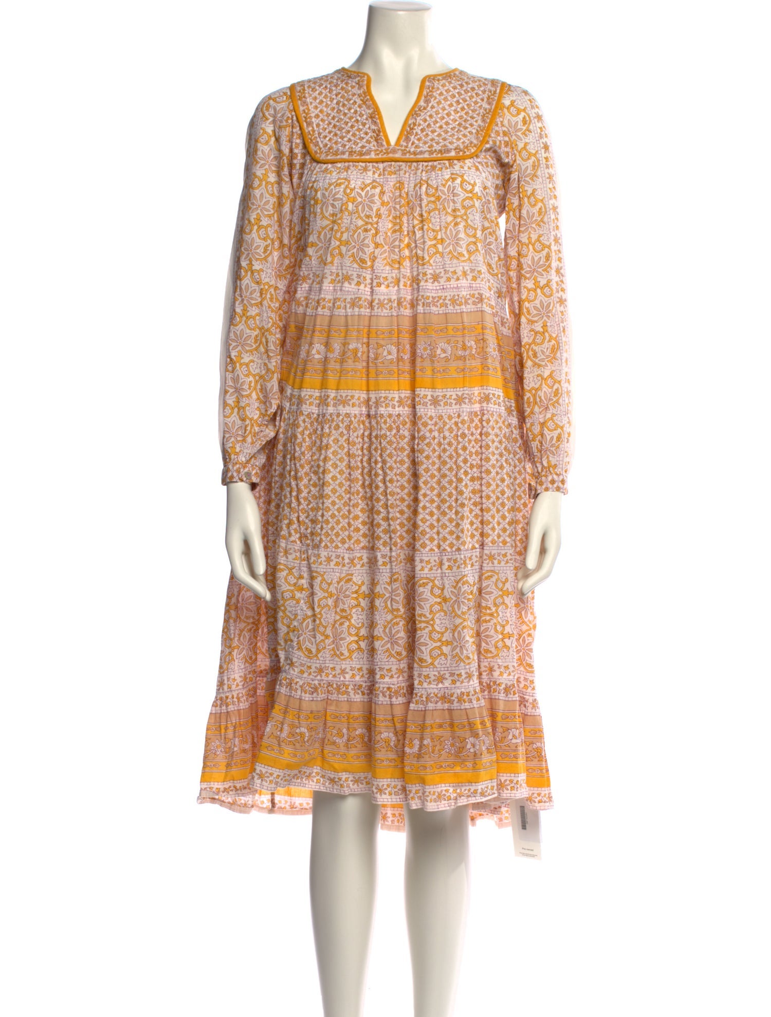 Matta Printed Midi Length Dress