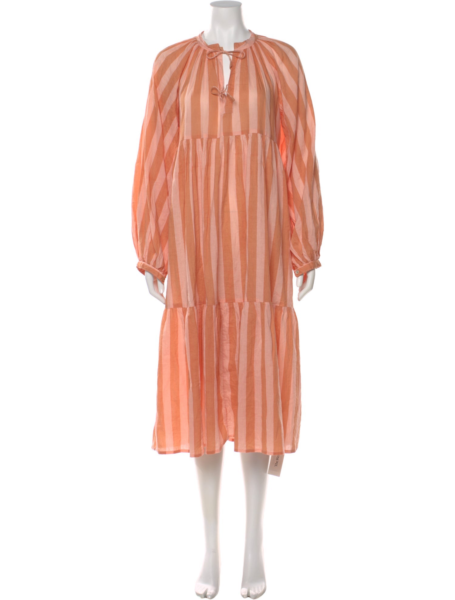 Matta Crew Neck Midi Length Dress
