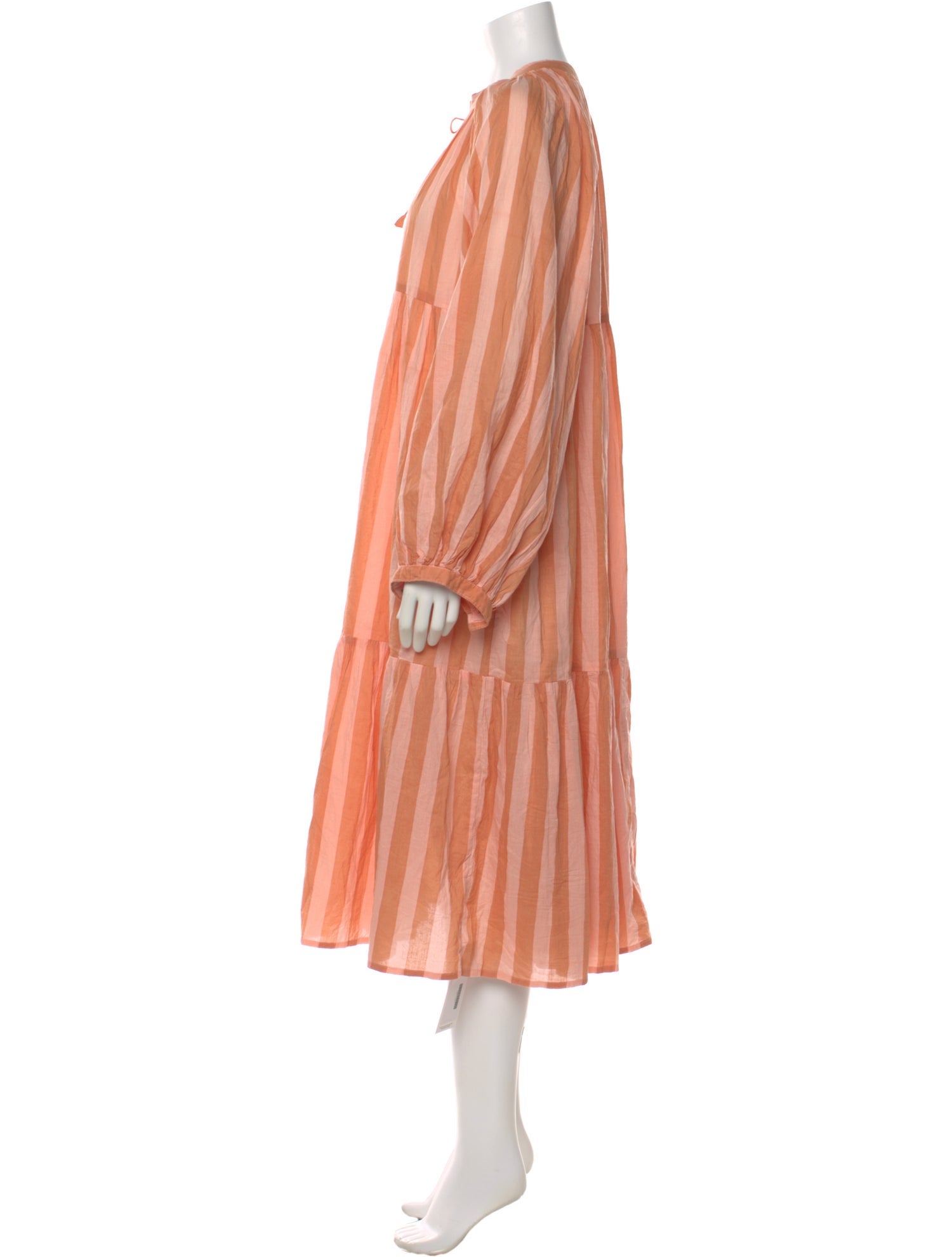 Matta Crew Neck Midi Length Dress