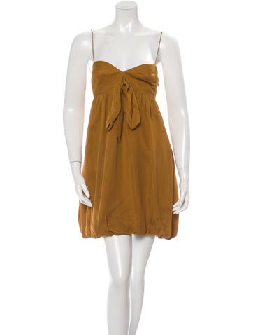 Miguelina Silk Mini Dress