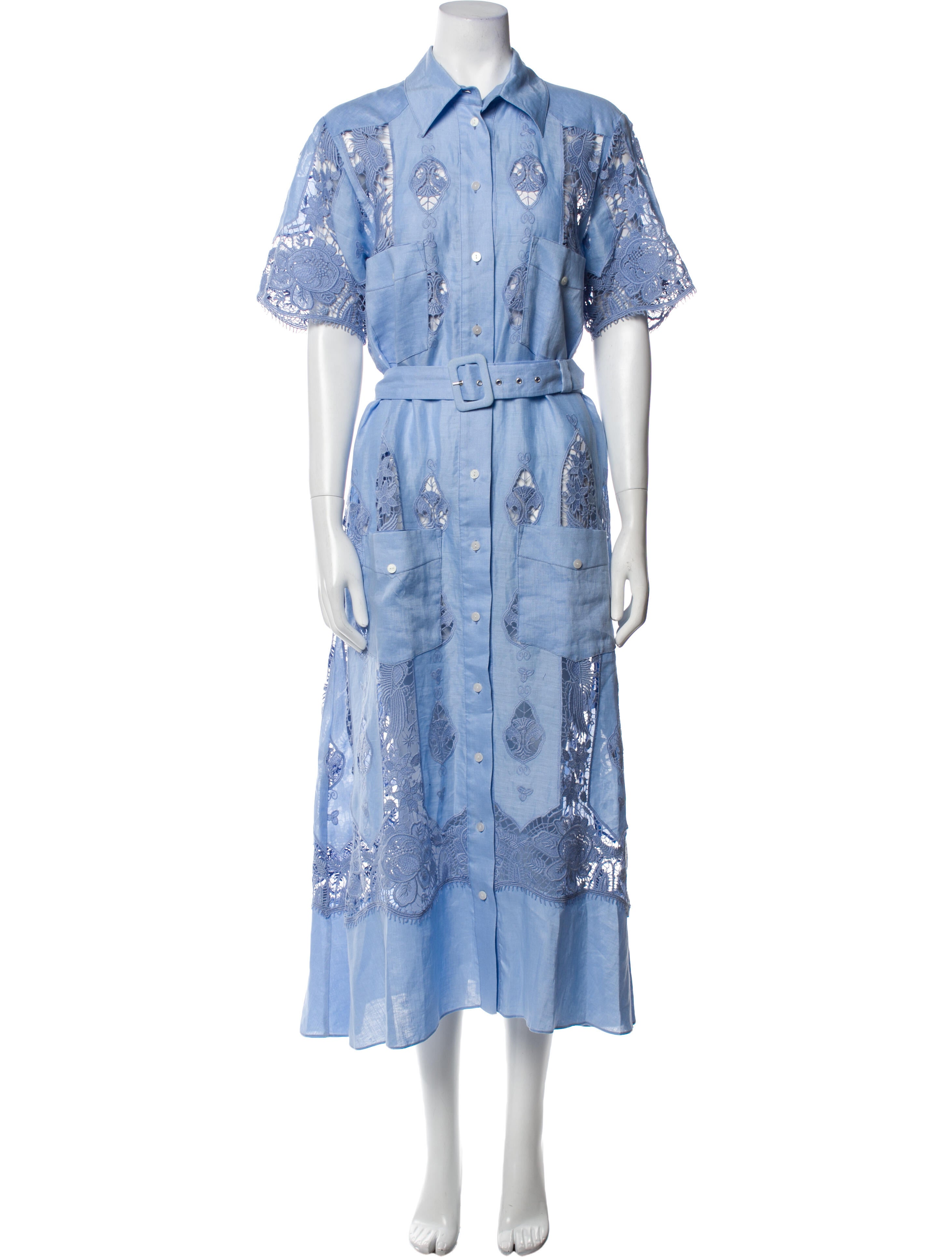 chinese dress ladies Yesenia Doily Lace Coverup Dress main image 0