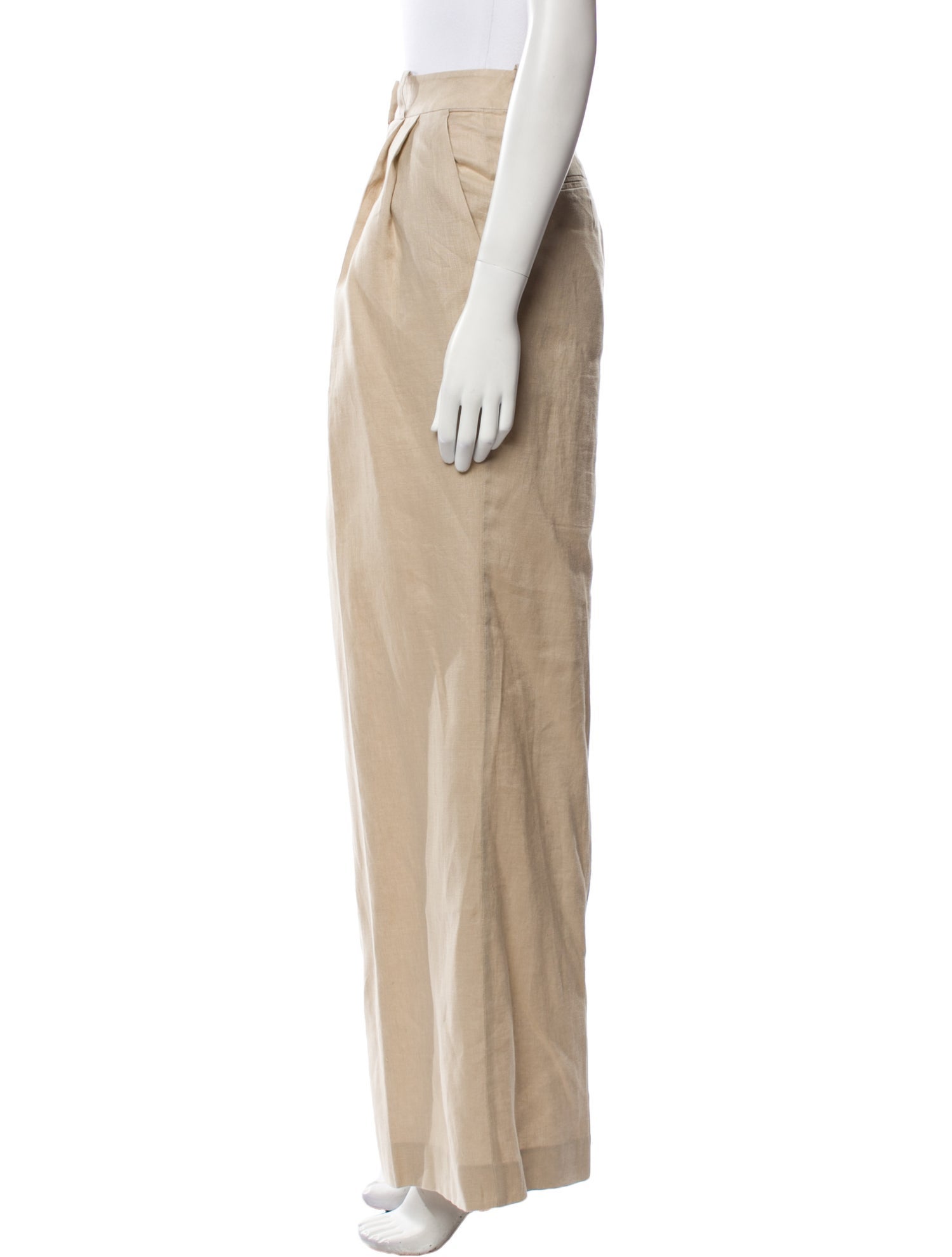 Miguelina Linen Wide Leg Pants