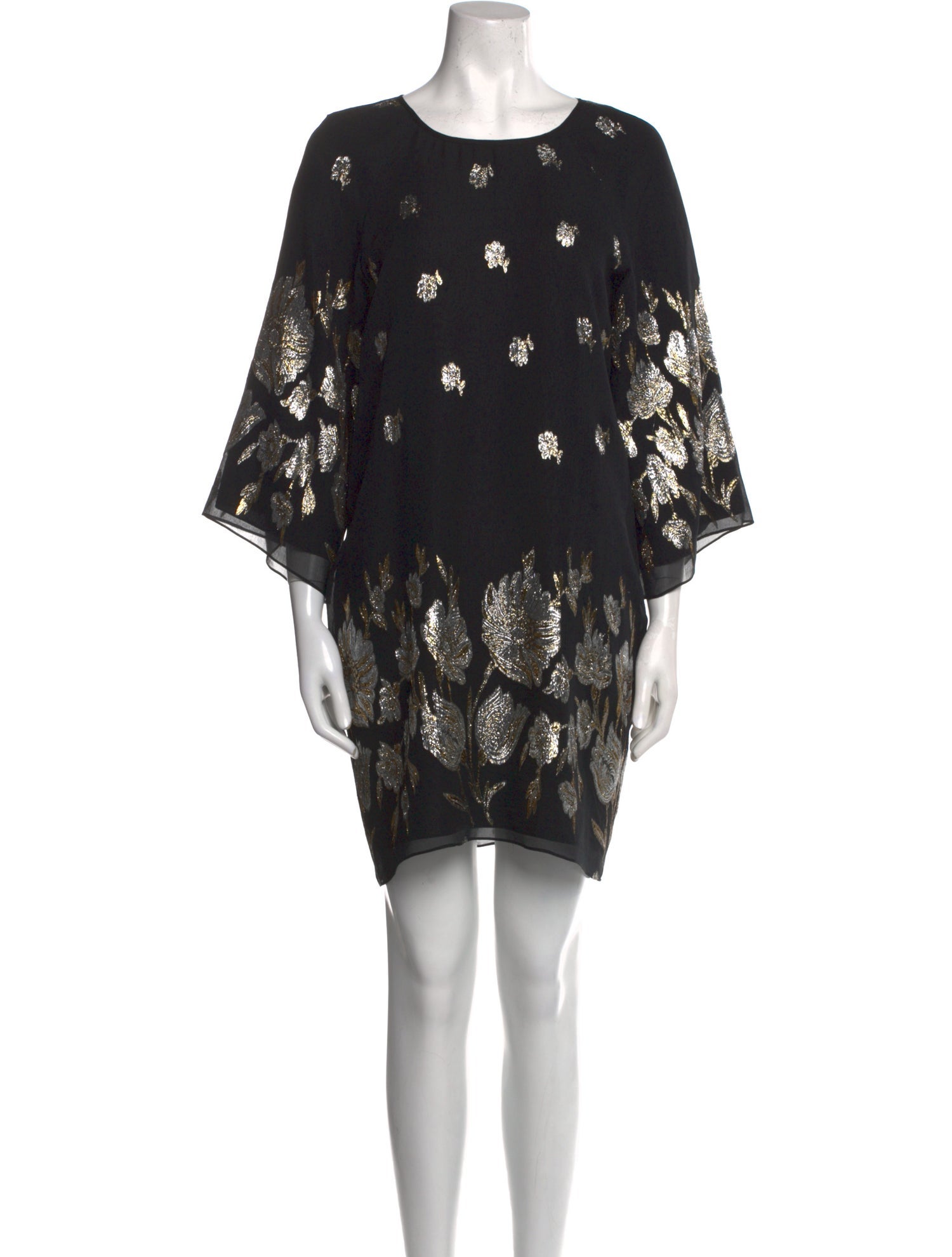 Miguelina Silk Mini Dress