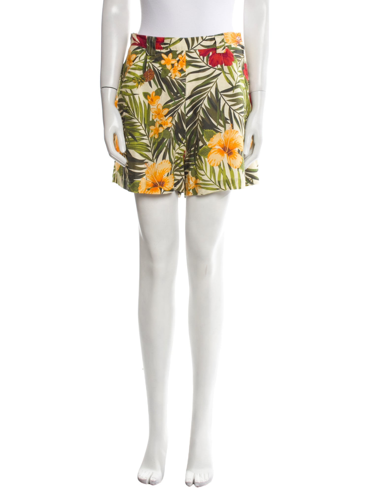 Miguelina Linen Mini Shorts