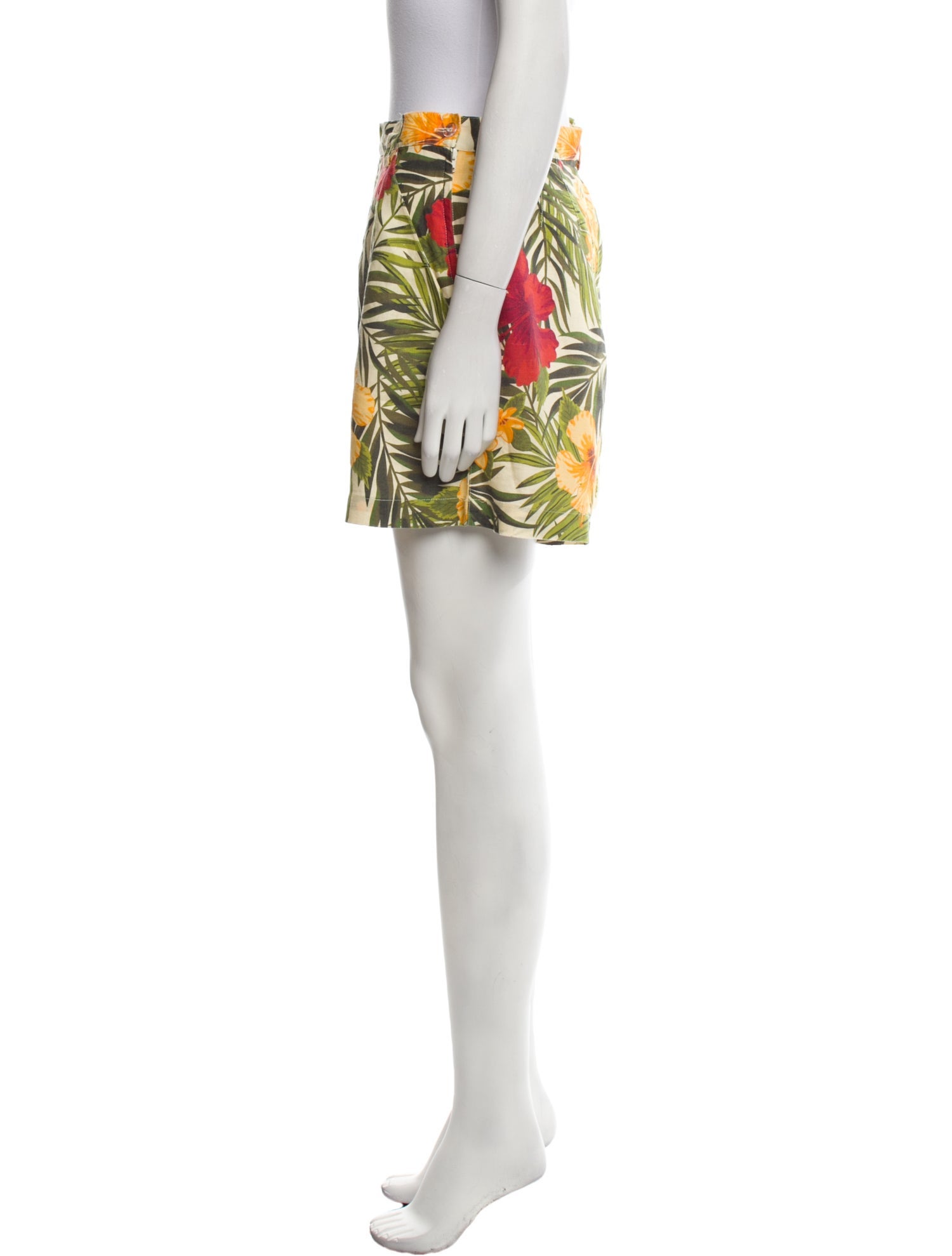 Miguelina Linen Mini Shorts