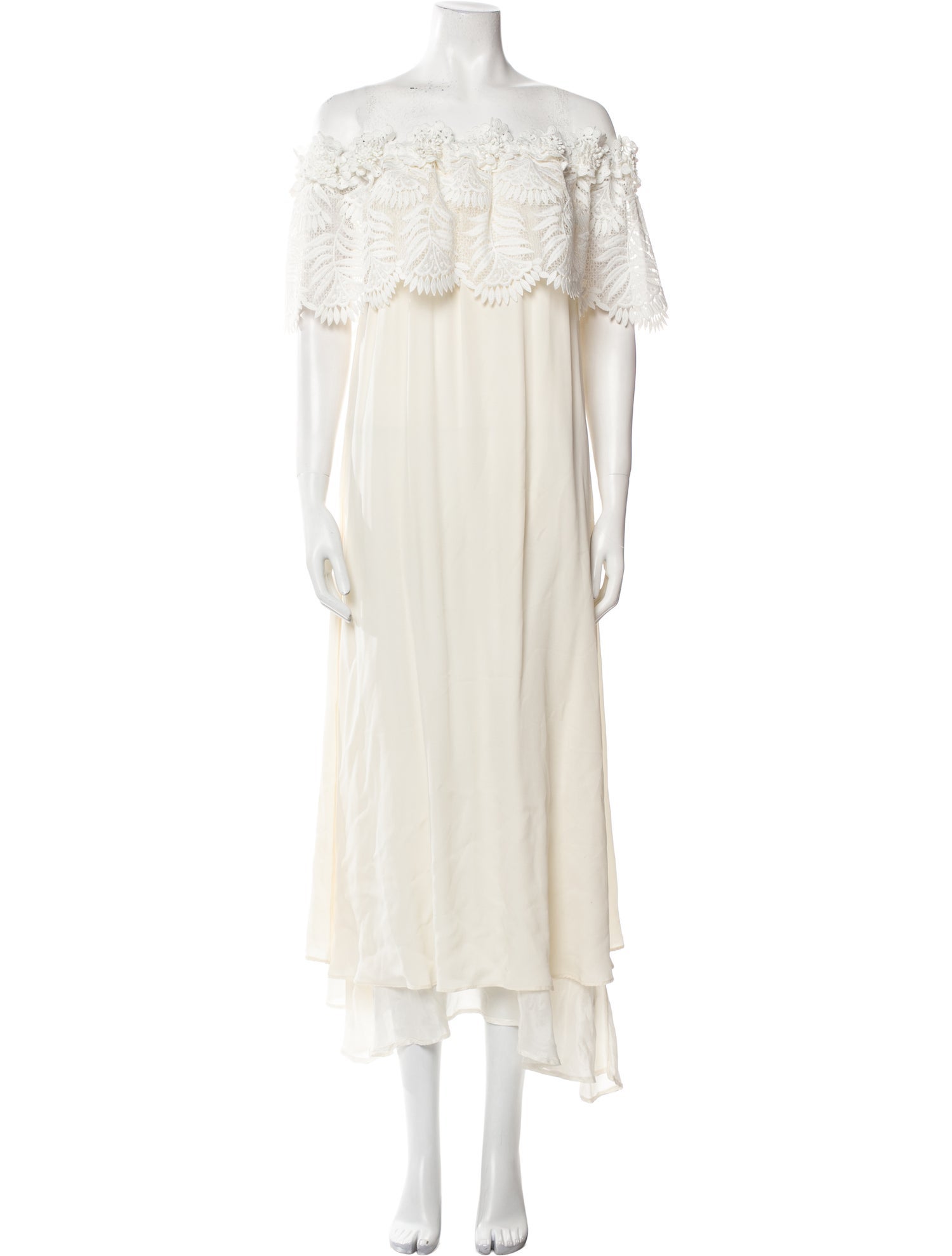 Miguelina Off-The-Shoulder Long Dress