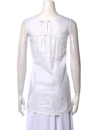 Miguelina Linen V-Neck Tunic