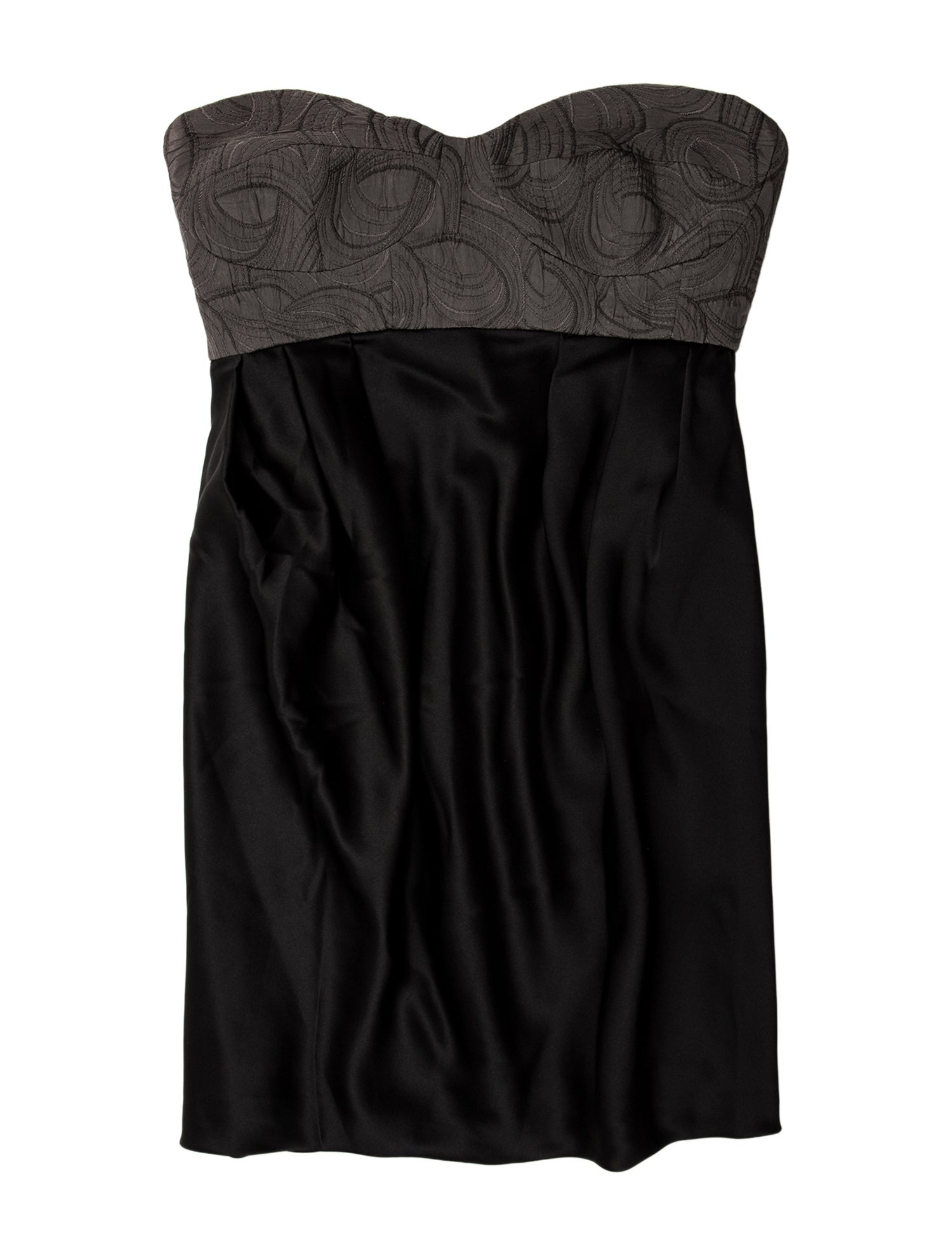 Miguelina Colorblock Pattern Mini Dress