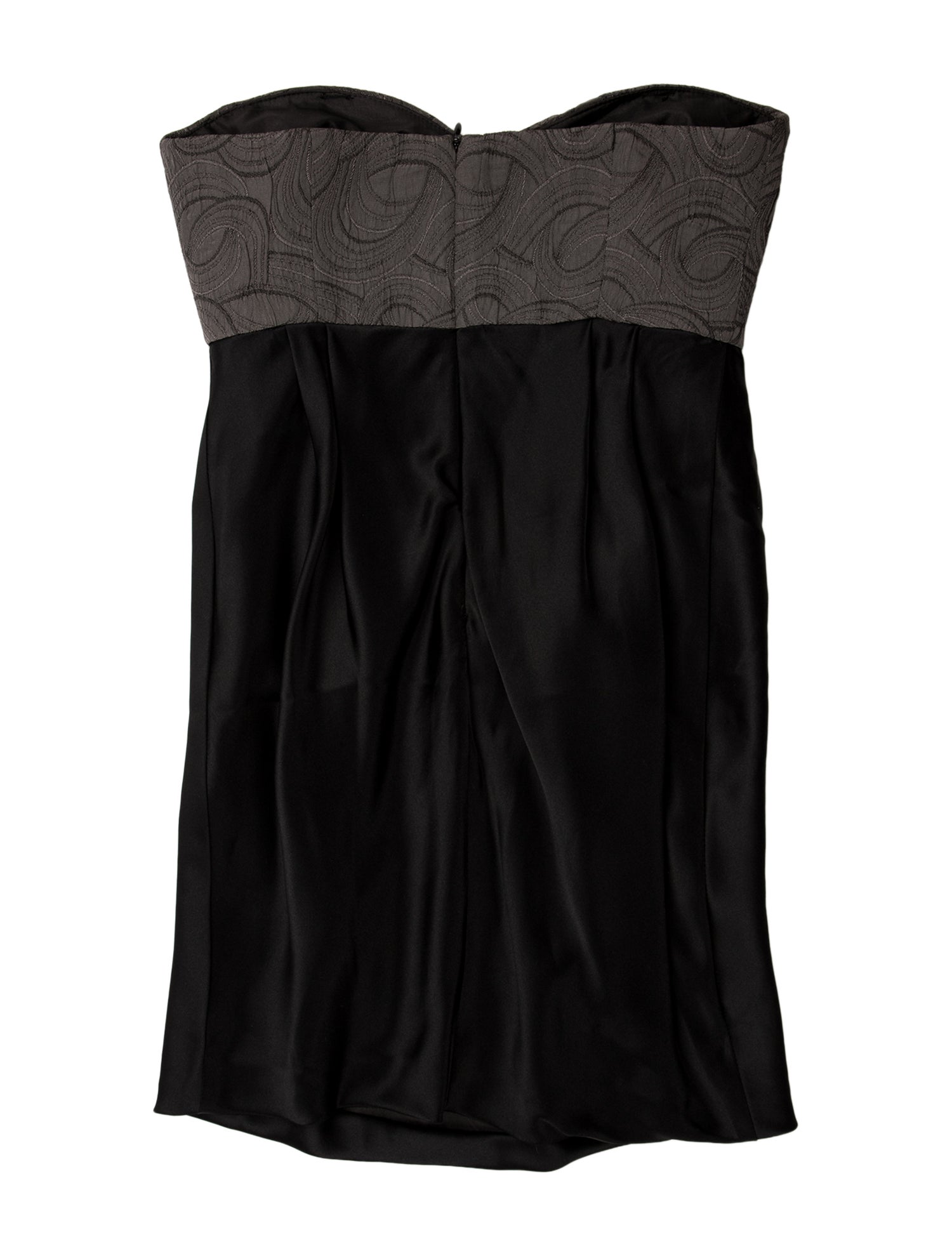 Miguelina Colorblock Pattern Mini Dress