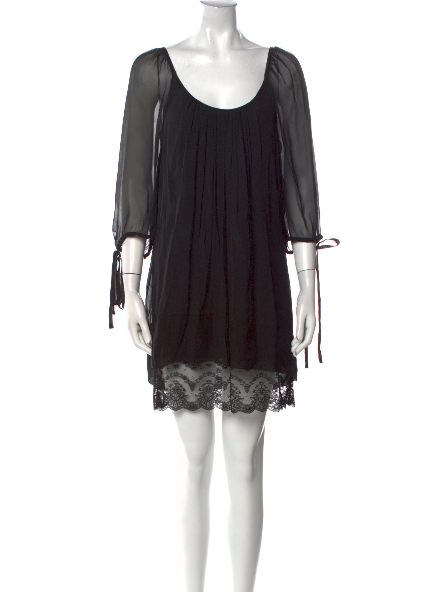 Miguelina Silk Mini Dress