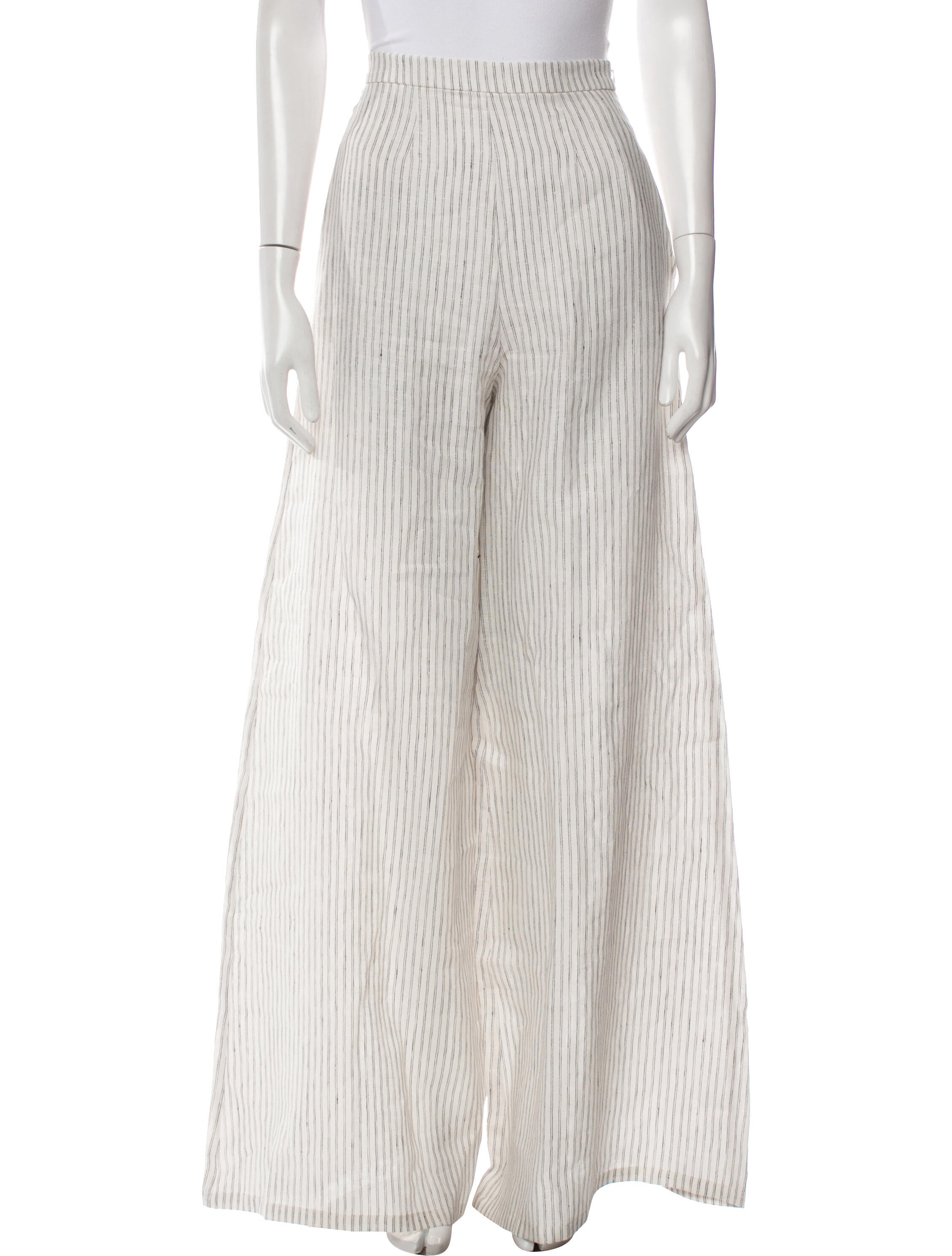 Miguelina Linen Wide Leg Pants