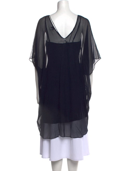 Miguelina Scoop Neck Short Sleeve Tunic