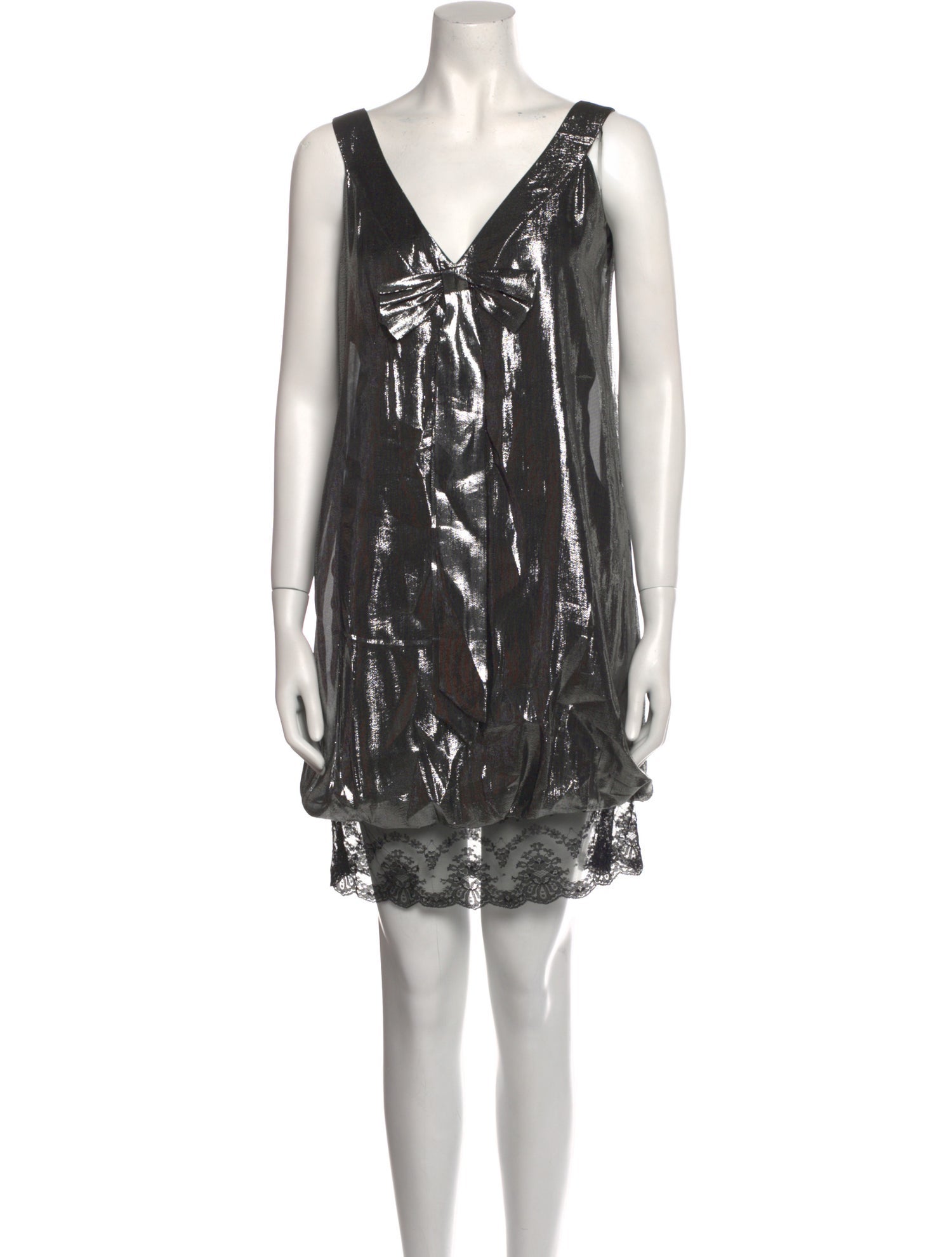 Miguelina Silk Mini Dress