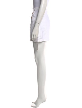 Miguelina Linen Mini Shorts