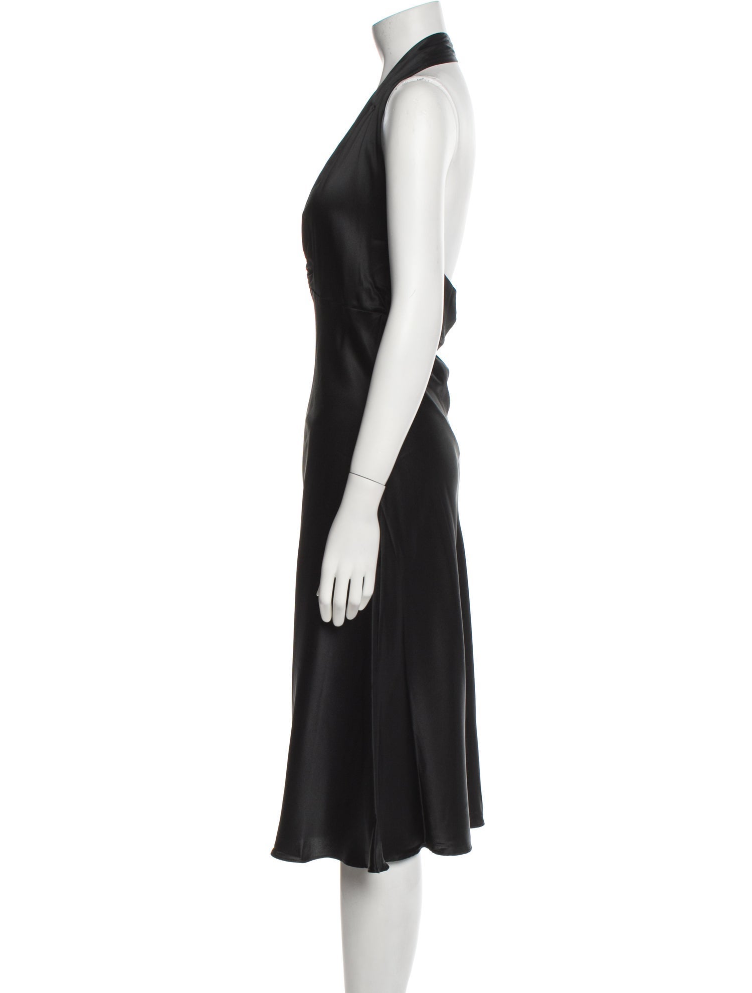 Miguelina Silk Midi Length Dress