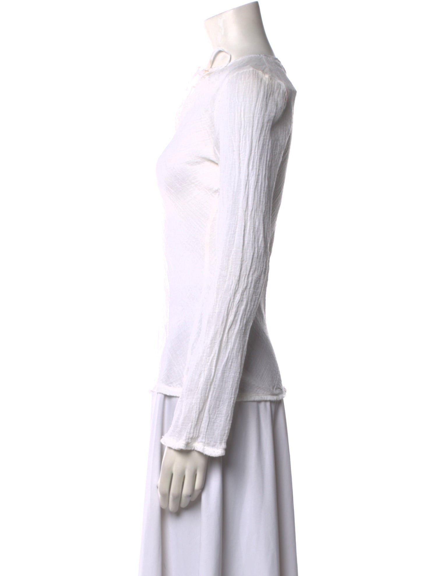 Miguelina V-Neck Long Sleeve Tunic w/ Tags