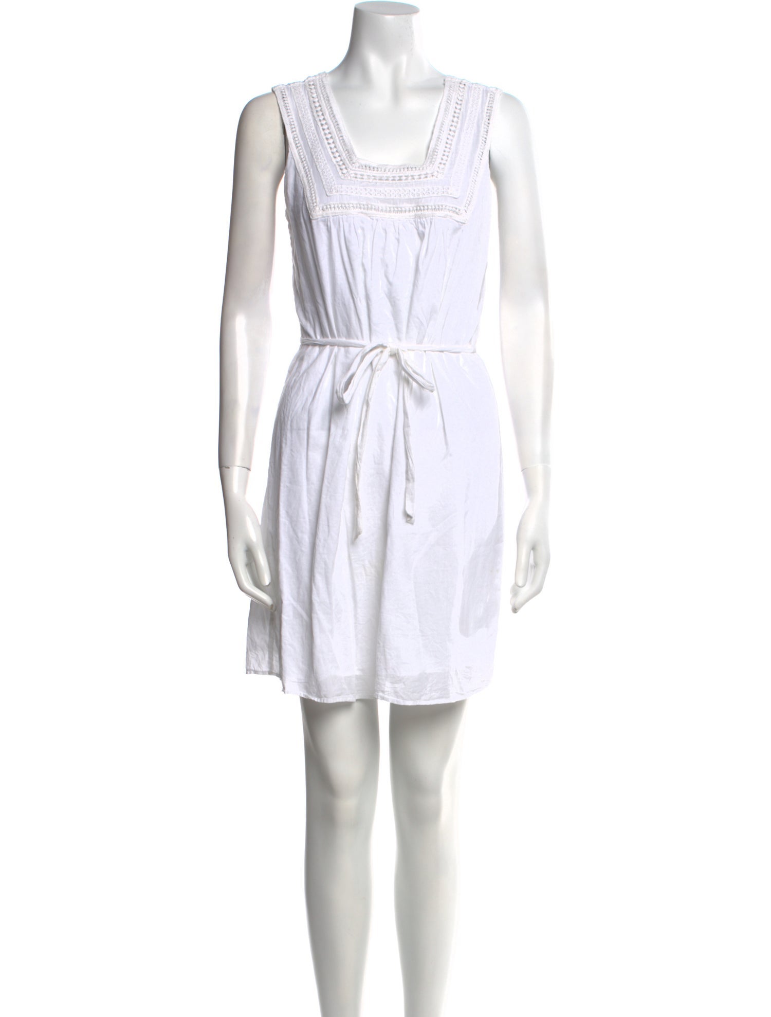Miguelina Linen Mini Dress