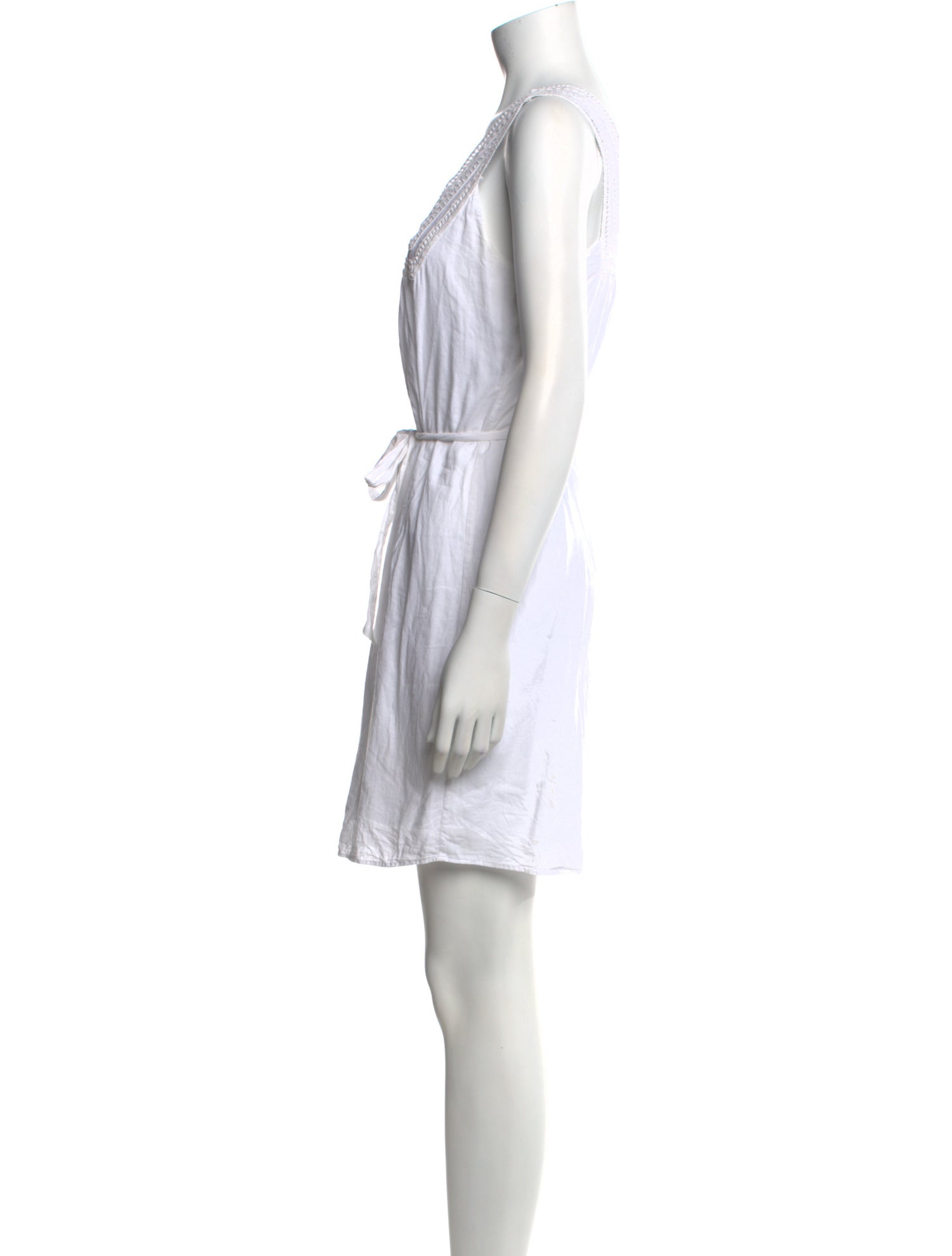 Miguelina Linen Mini Dress