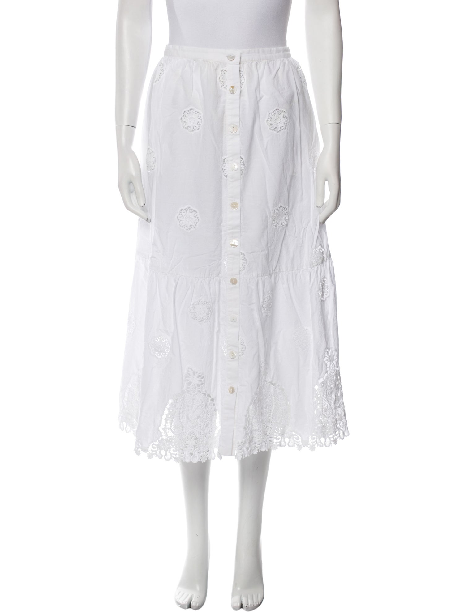 Miguelina Midi Length Skirt