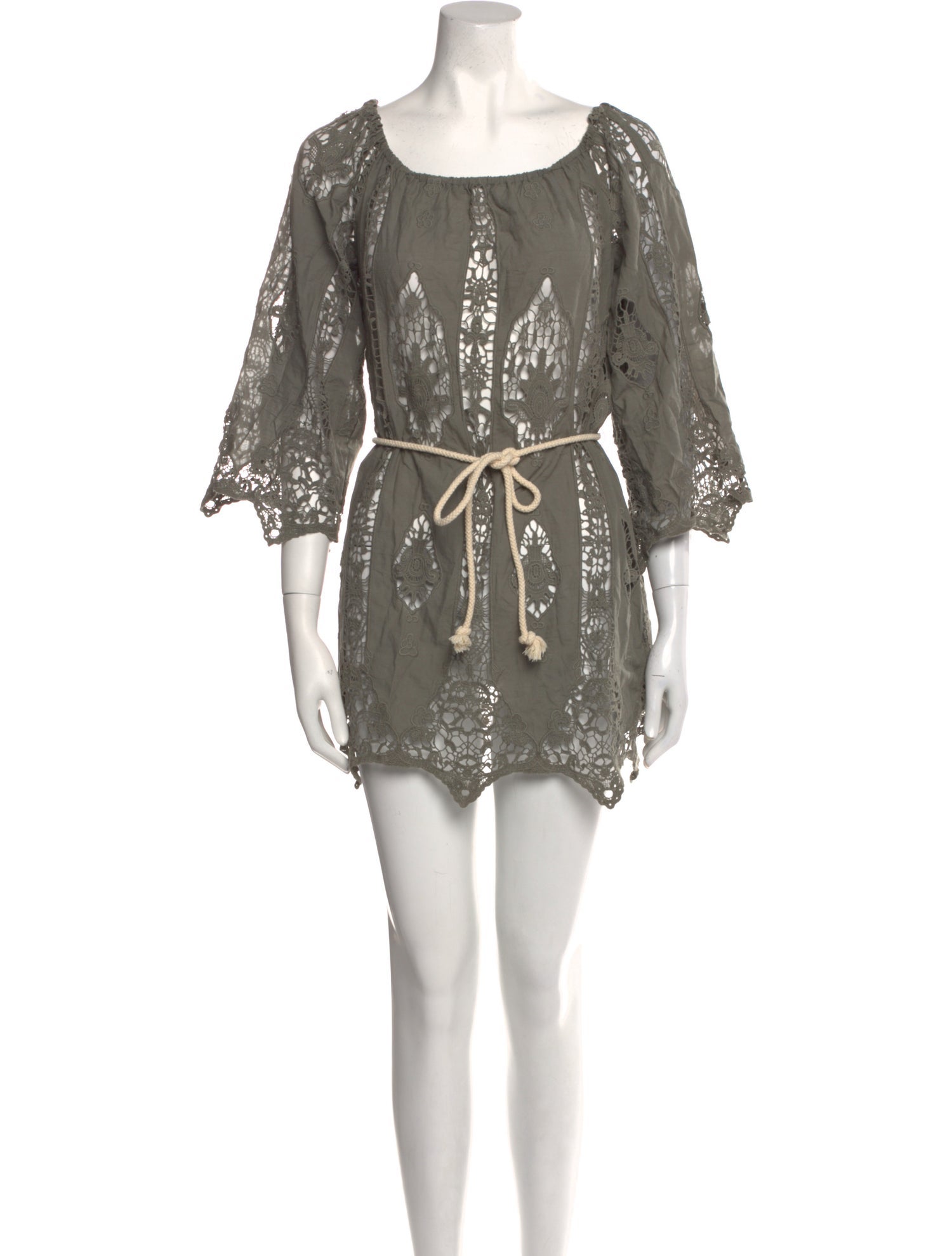 Miguelina Printed Mini Dress