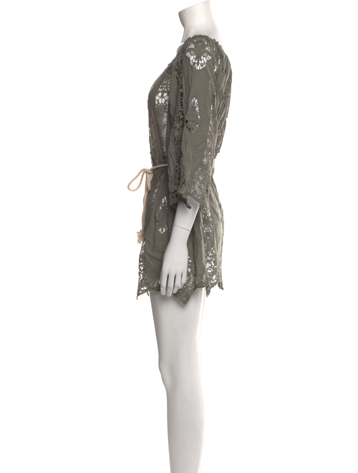 Miguelina Printed Mini Dress