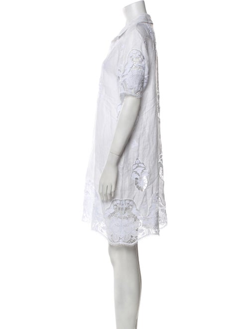 Miguelina Linen Mini Dress