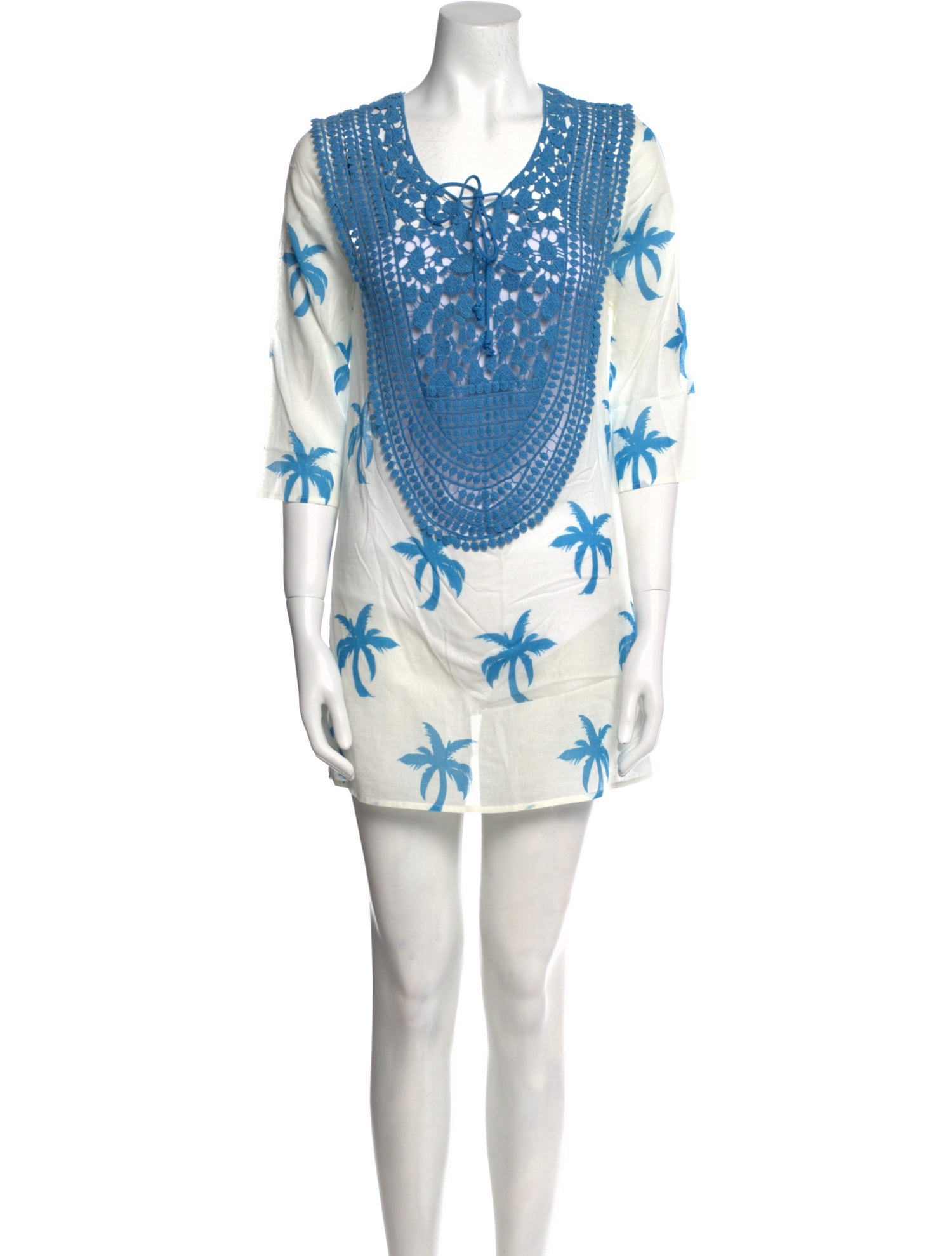 Miguelina Printed Mini Dress