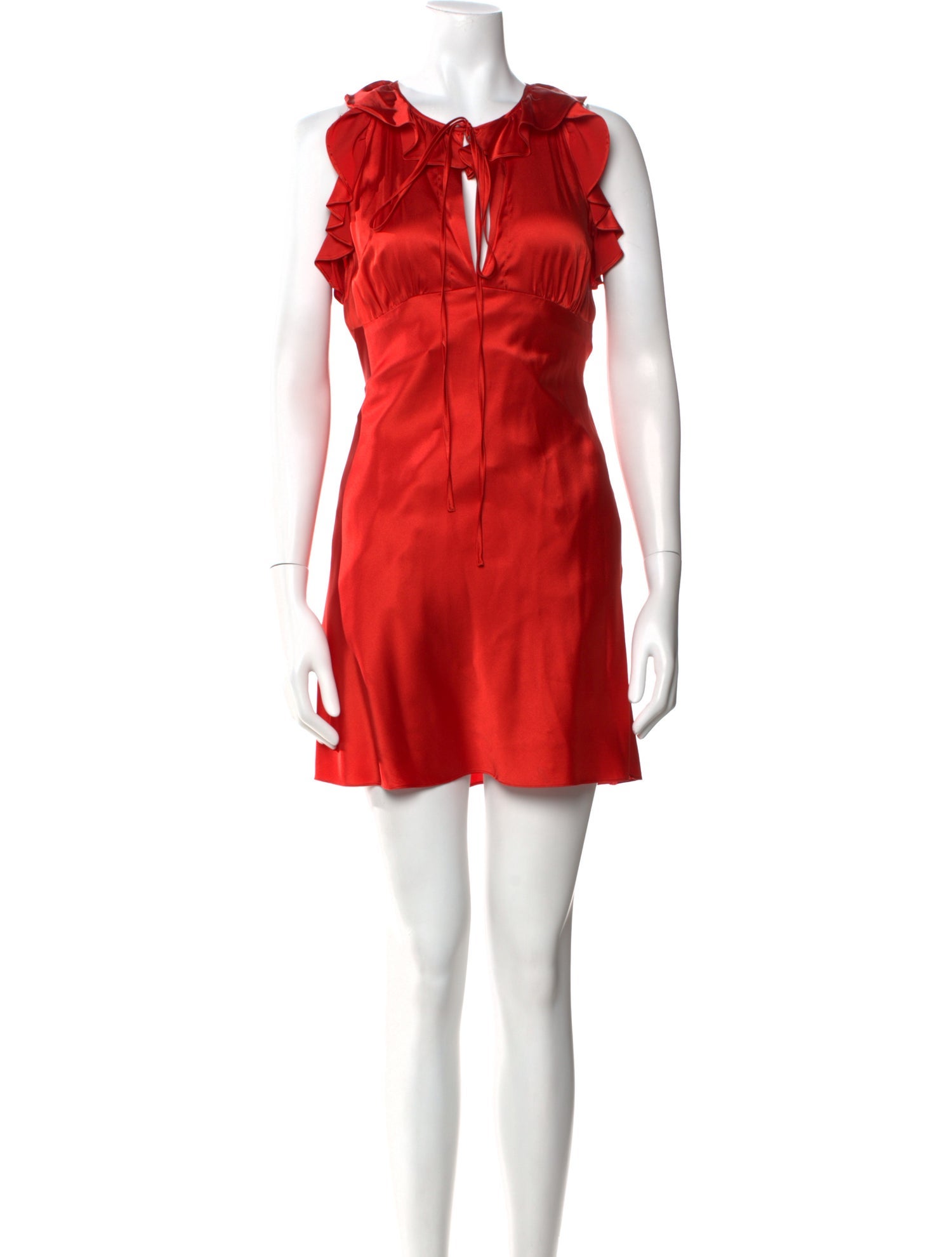 Miguelina Silk Mini Dress