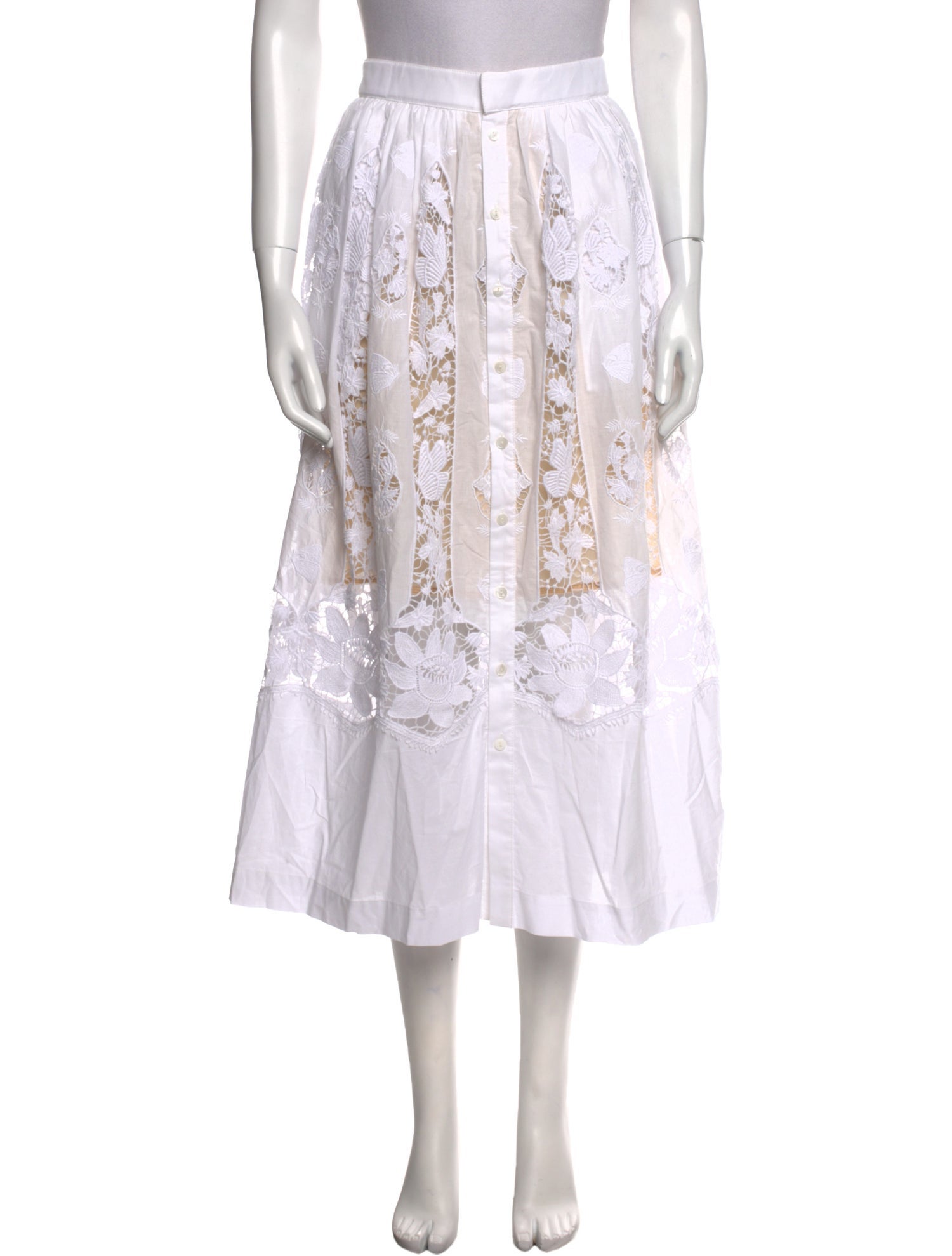 Miguelina Midi Length Skirt