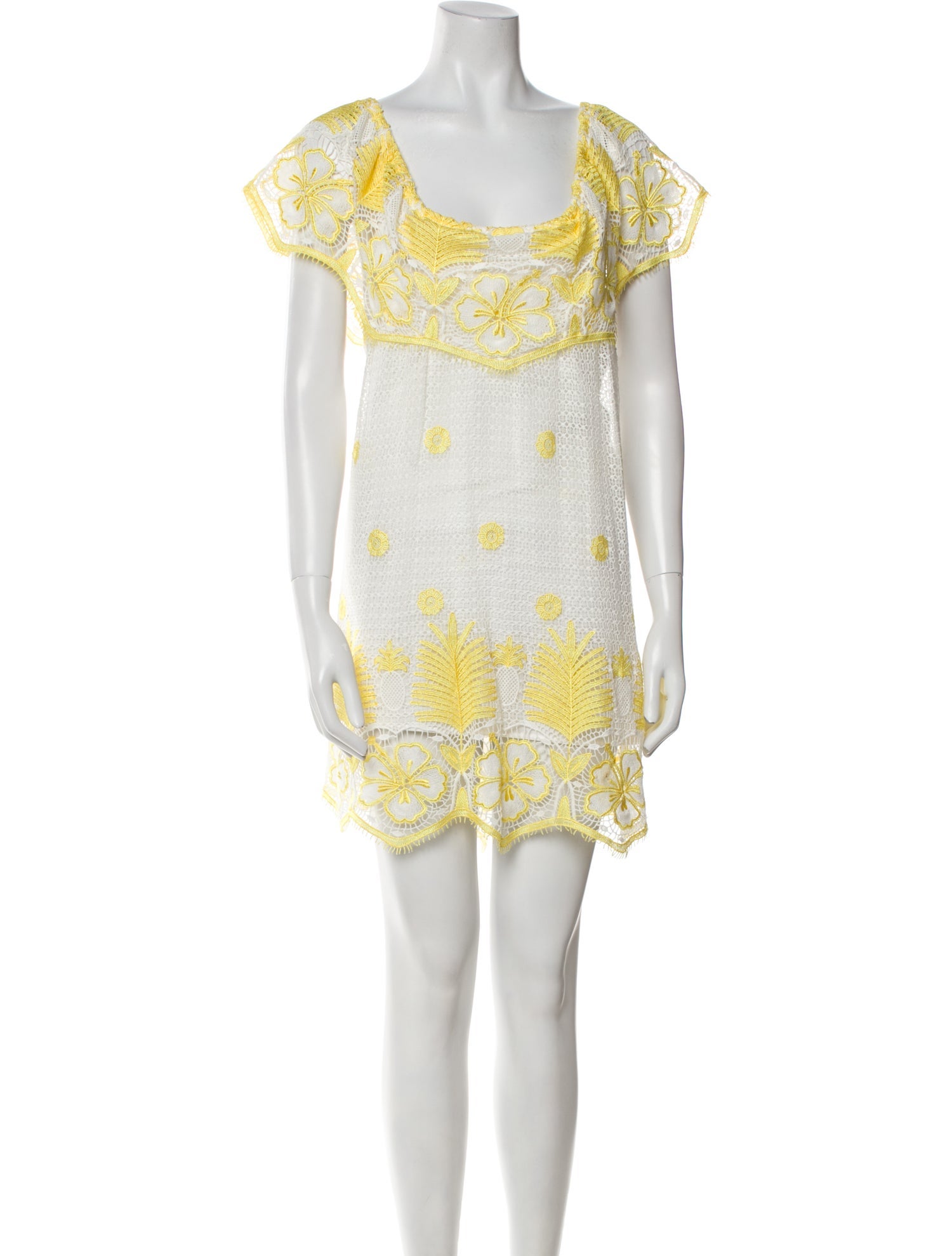 Miguelina Printed Mini Dress