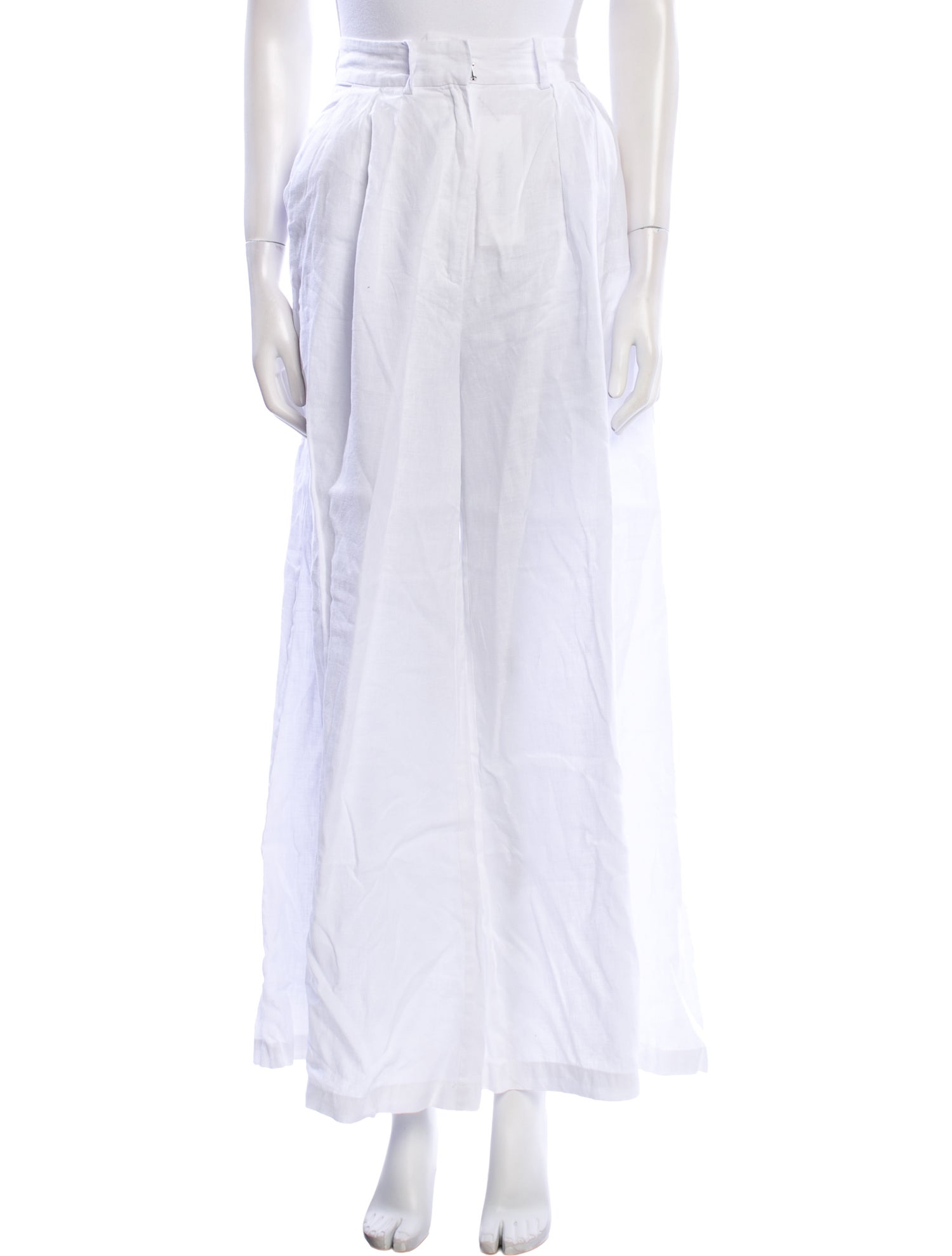 Miguelina Linen Wide Leg Pants