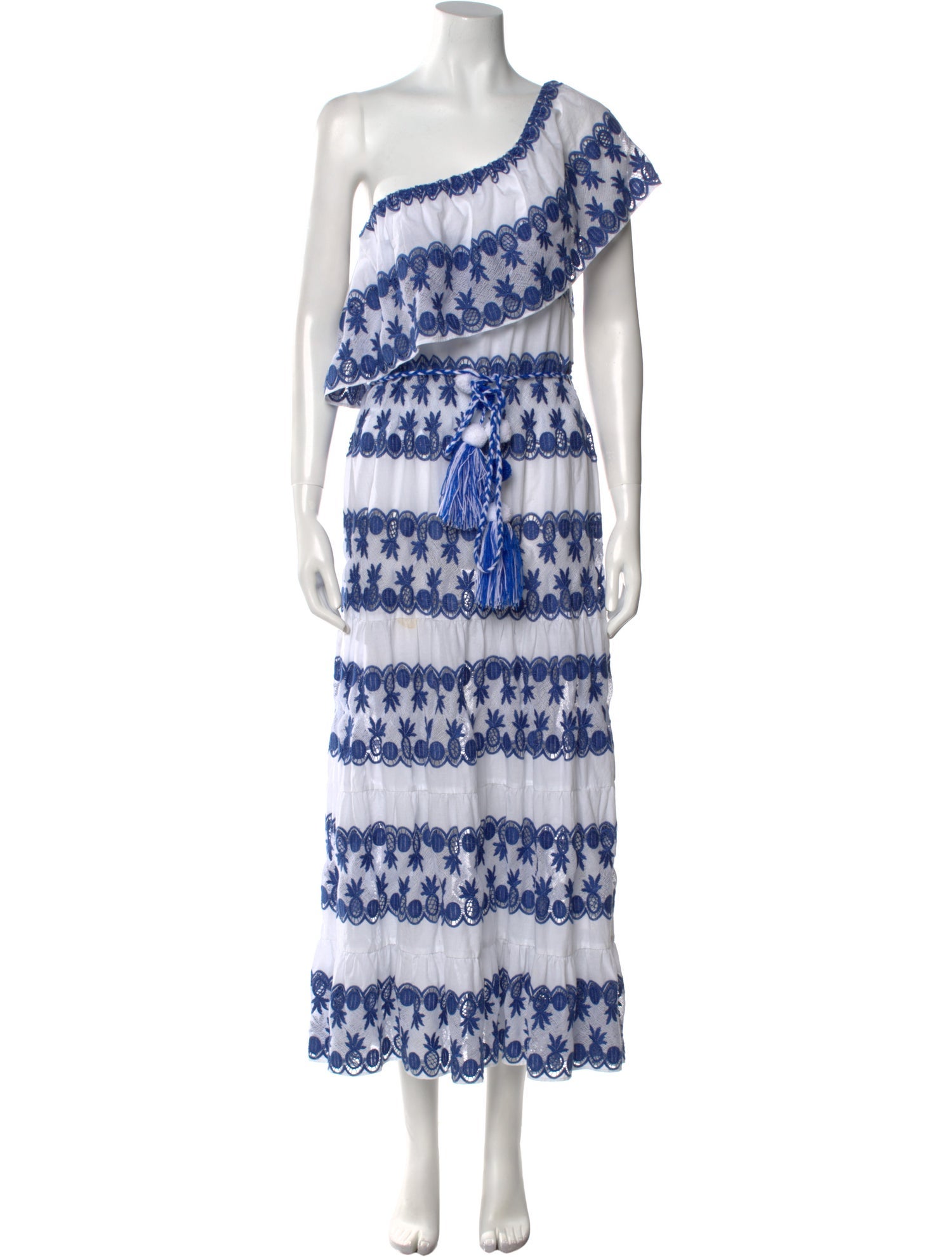 Miguelina Printed Long Dress