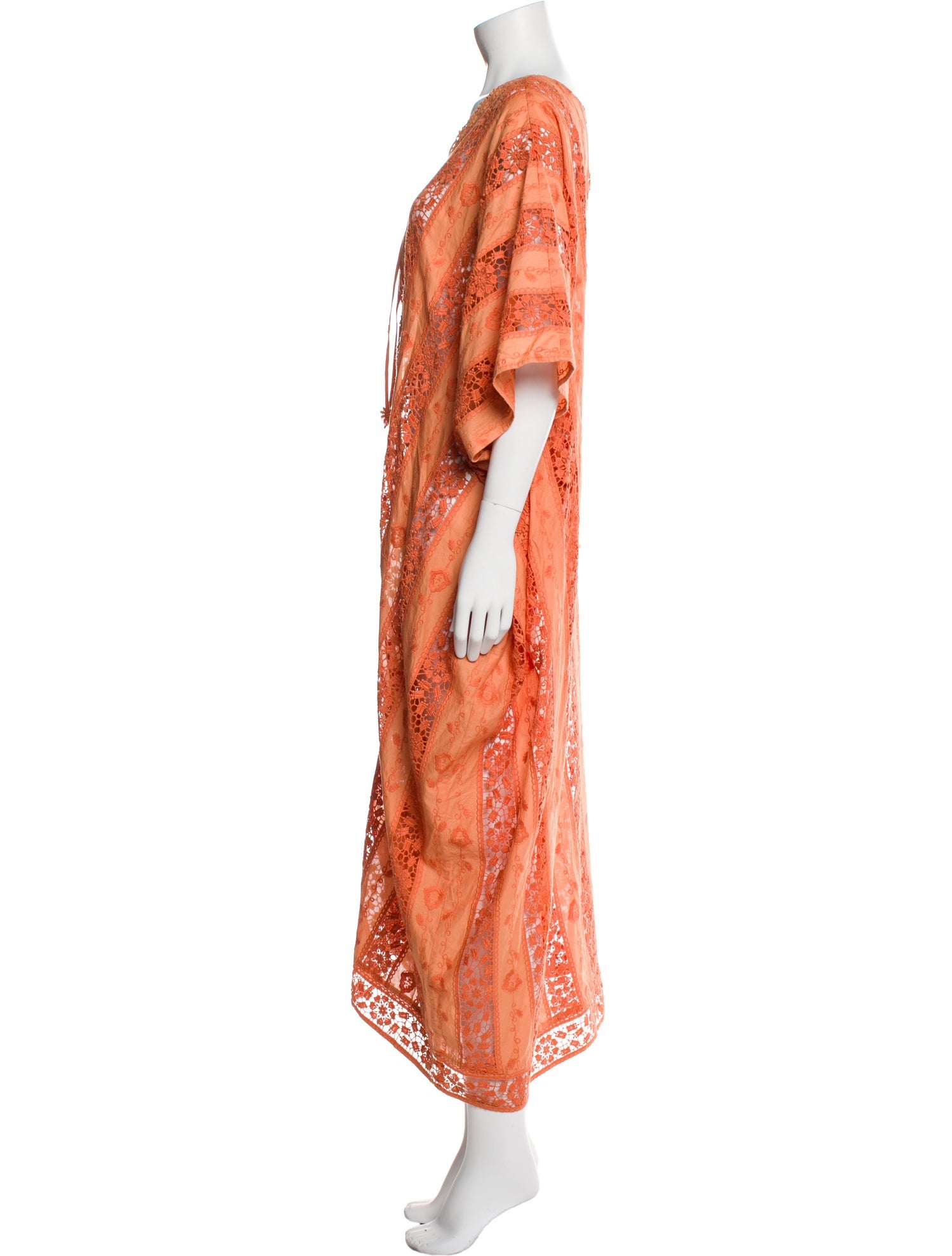 Miguelina V-Neck Long Dress