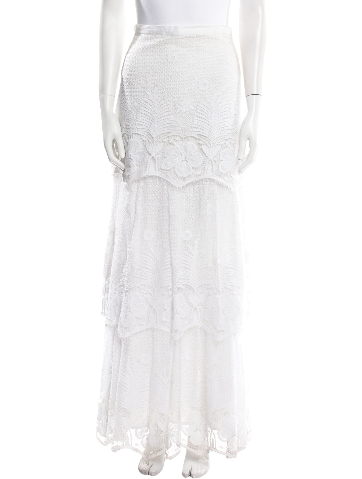 Miguelina Linen Midi Length Skirt