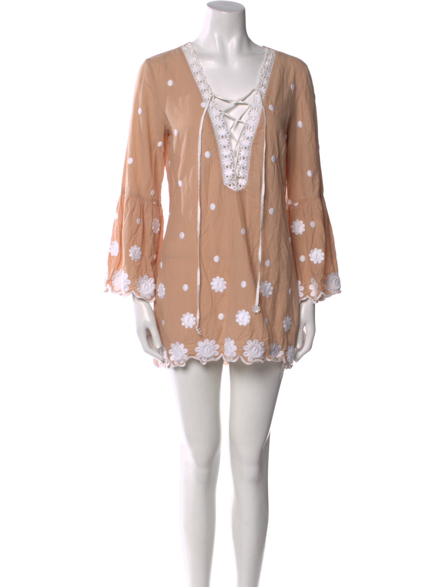 Miguelina Printed Mini Dress