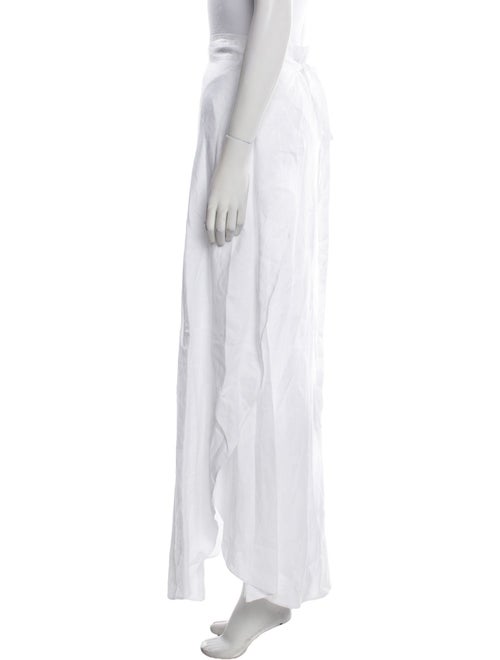 Miguelina Linen Long Skirt