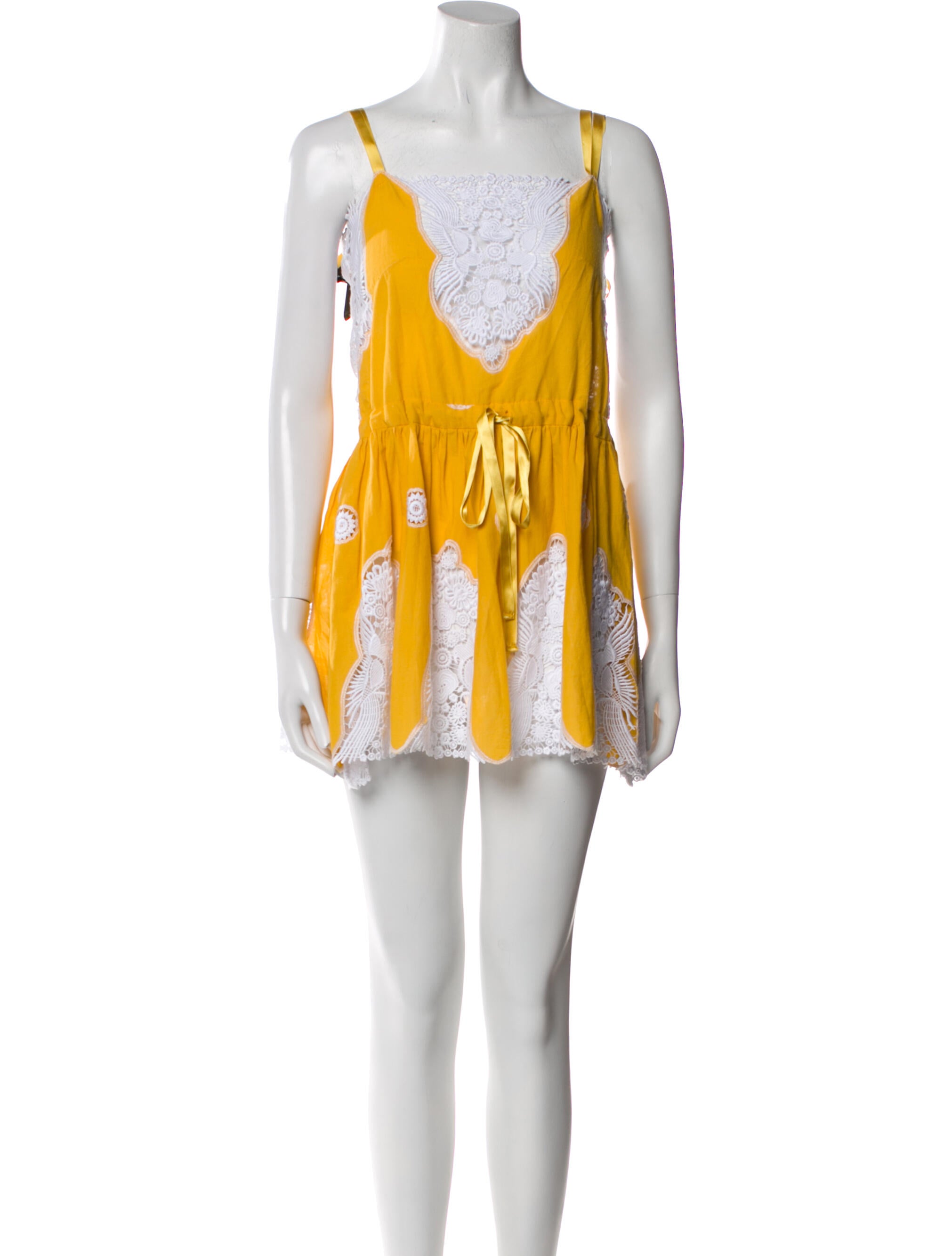 Miguelina Printed Mini Dress