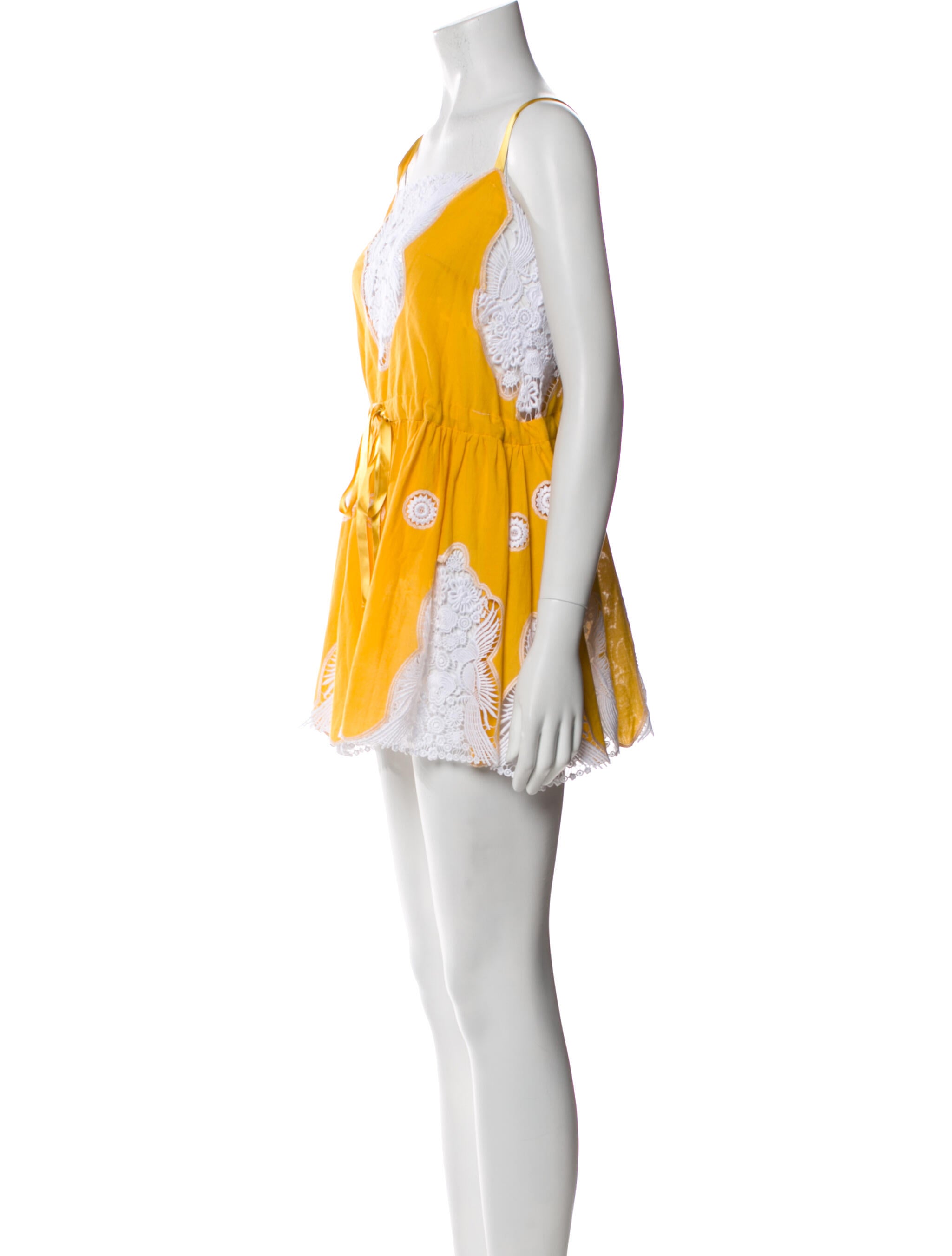 Miguelina Printed Mini Dress