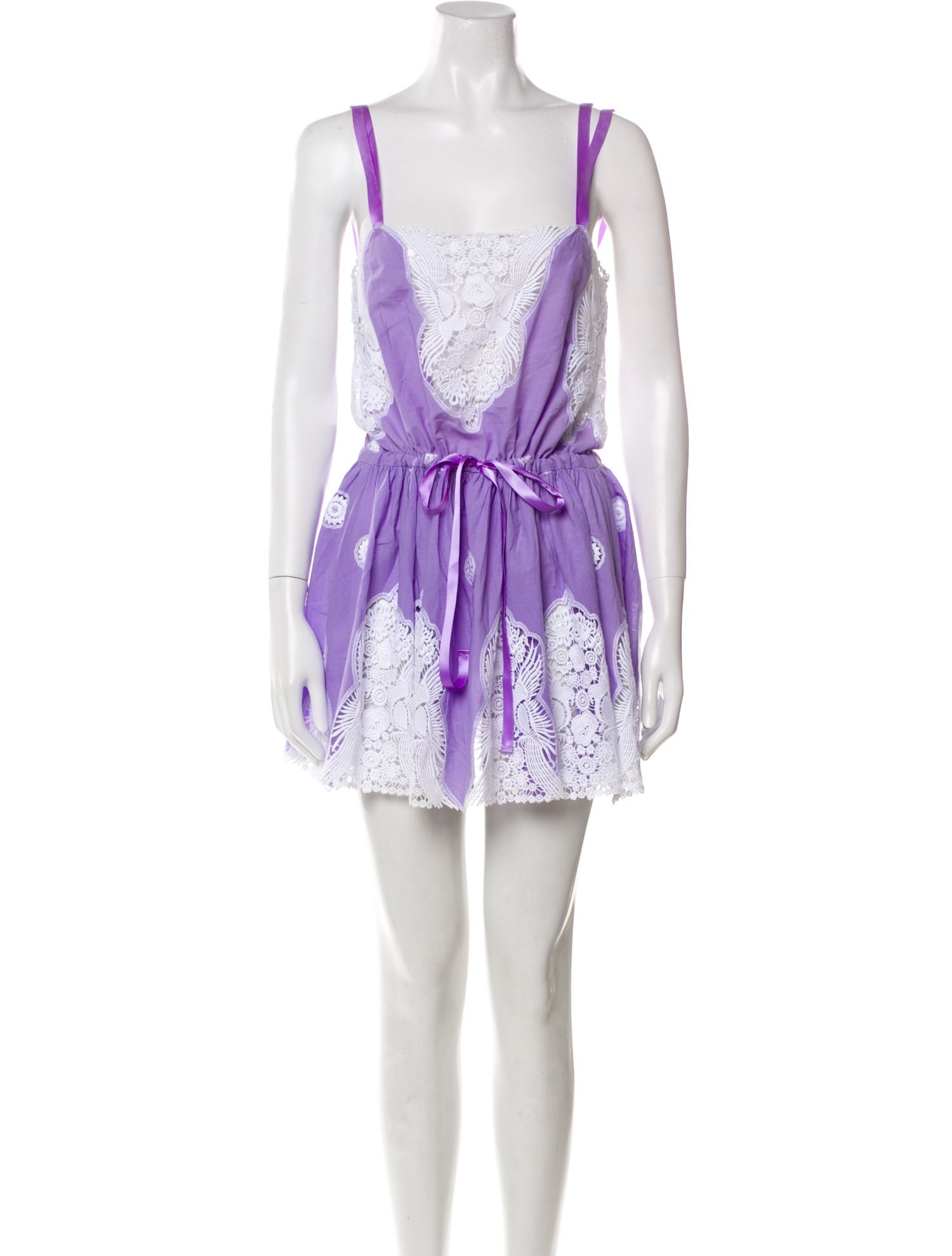 Miguelina Printed Mini Dress