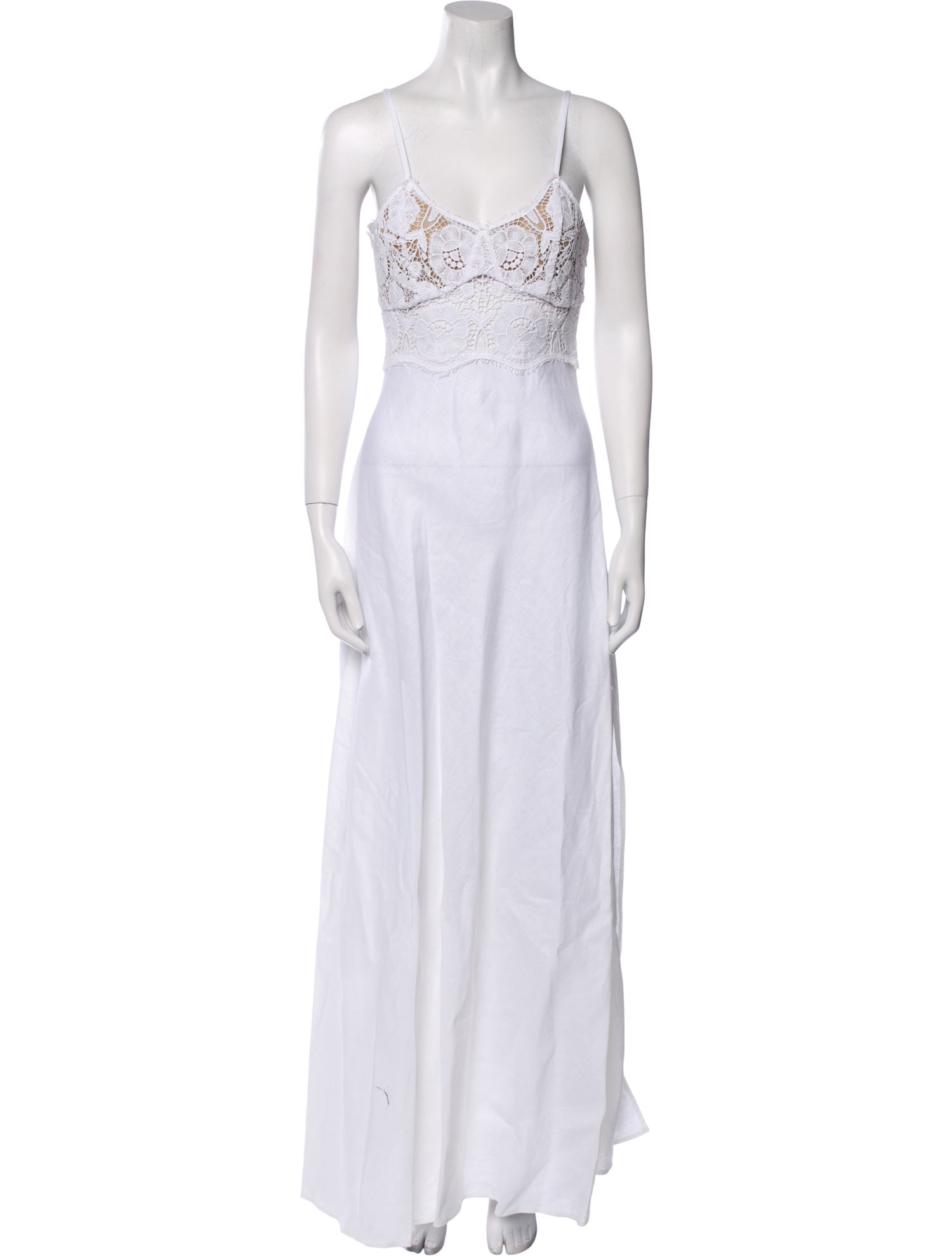 Miguelina V-Neck Long Dress w/ Tags