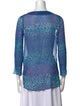 Miguelina Silk Printed Blouse