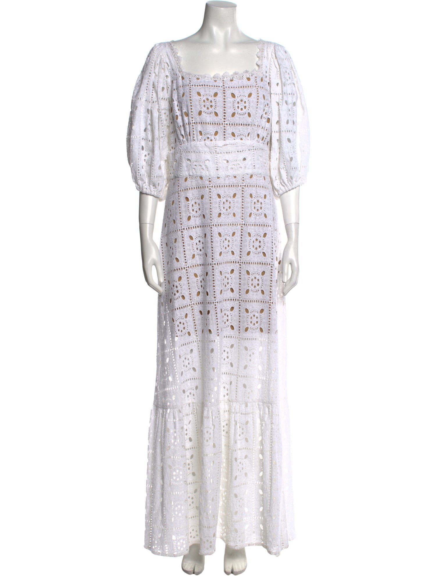 Miguelina Printed Long Dress