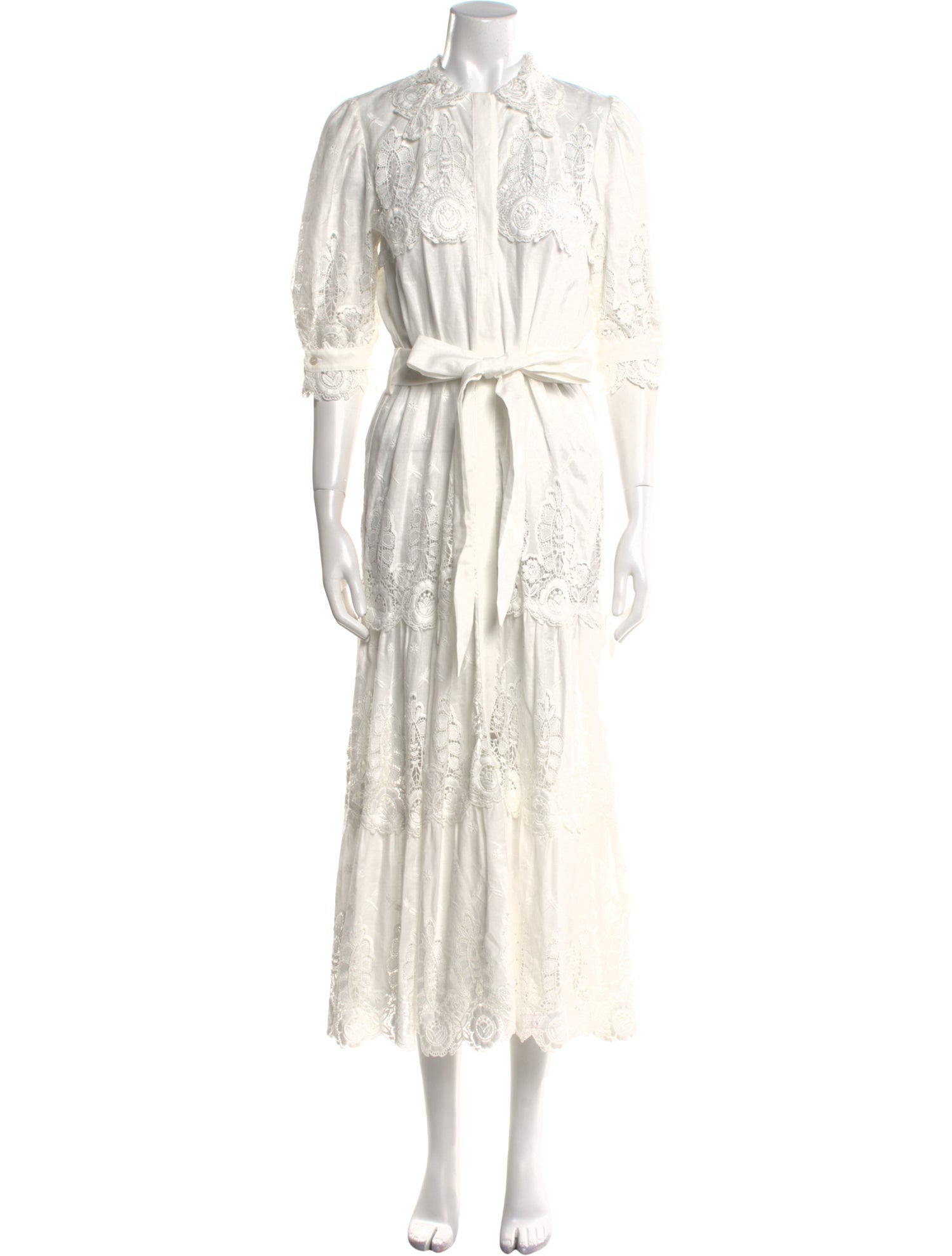 Miguelina Mock Neck Long Dress w/ Tags