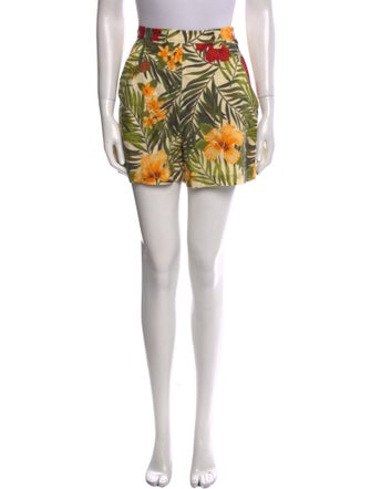 Miguelina Linen Mini Shorts