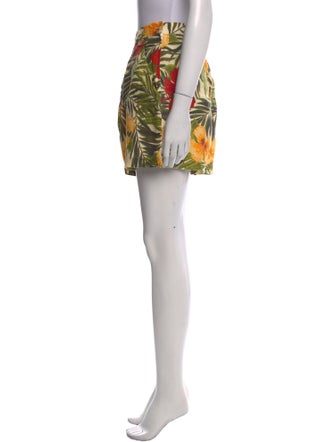 Miguelina Linen Mini Shorts