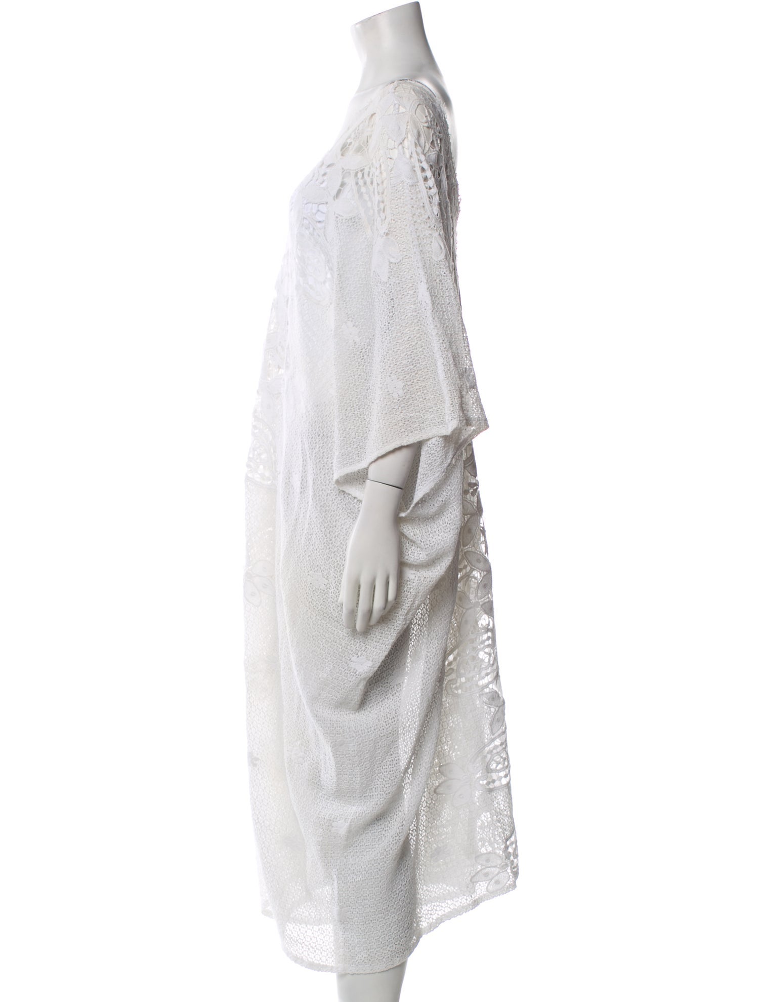 Miguelina V-Neck Midi Length Dress