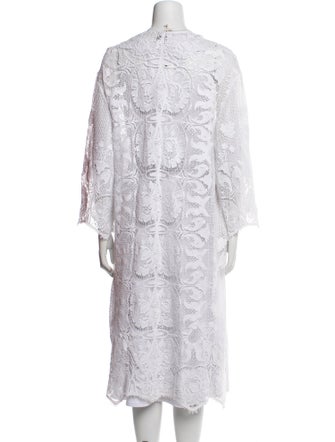Miguelina Lace Pattern Robe
