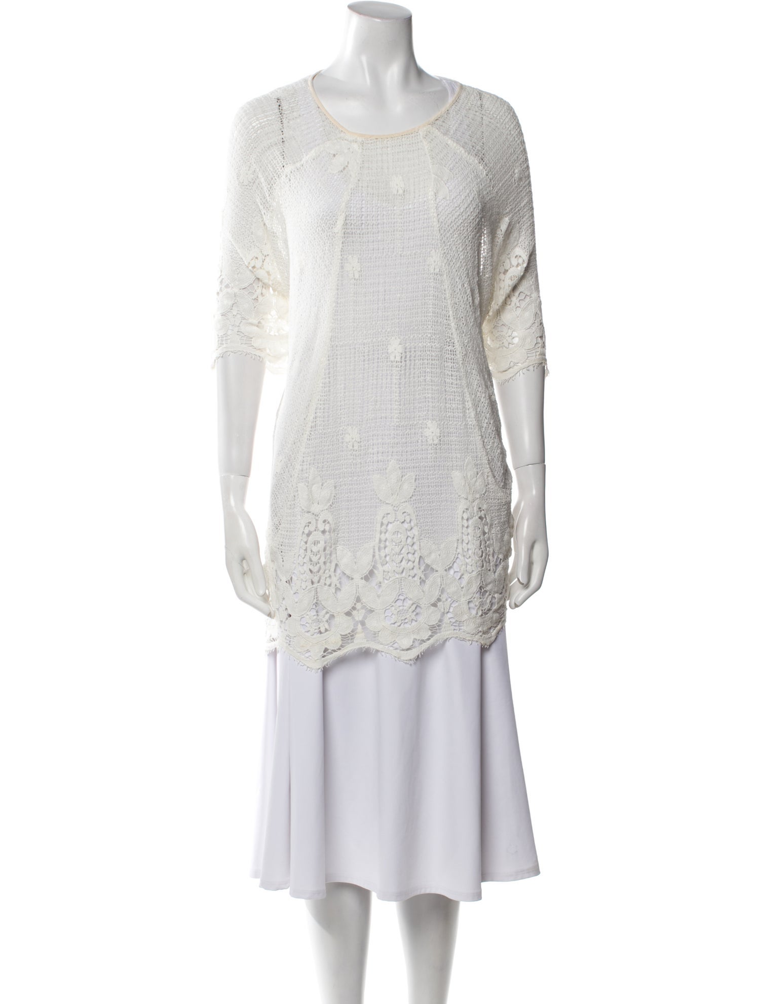 Miguelina Scoop Neck Sweater